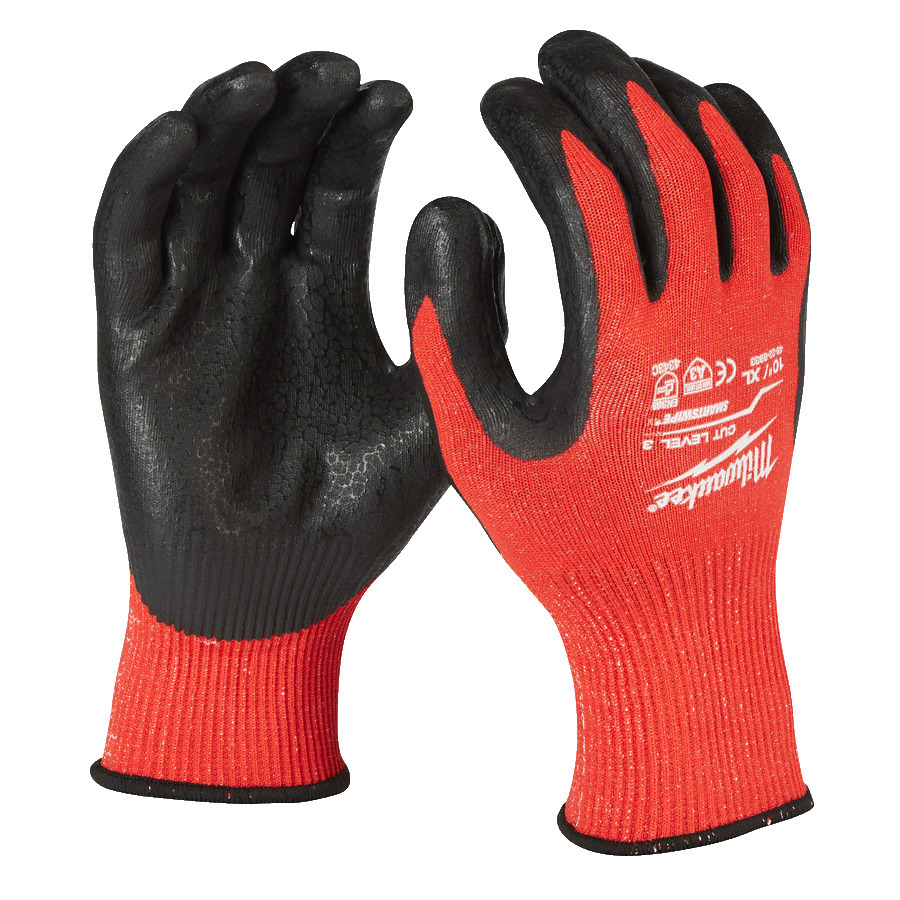 Lot 12 gants anti coupure Niveau 1 utilisation écran tactile MILWAUKEE ACCESSOIRES 4932471616