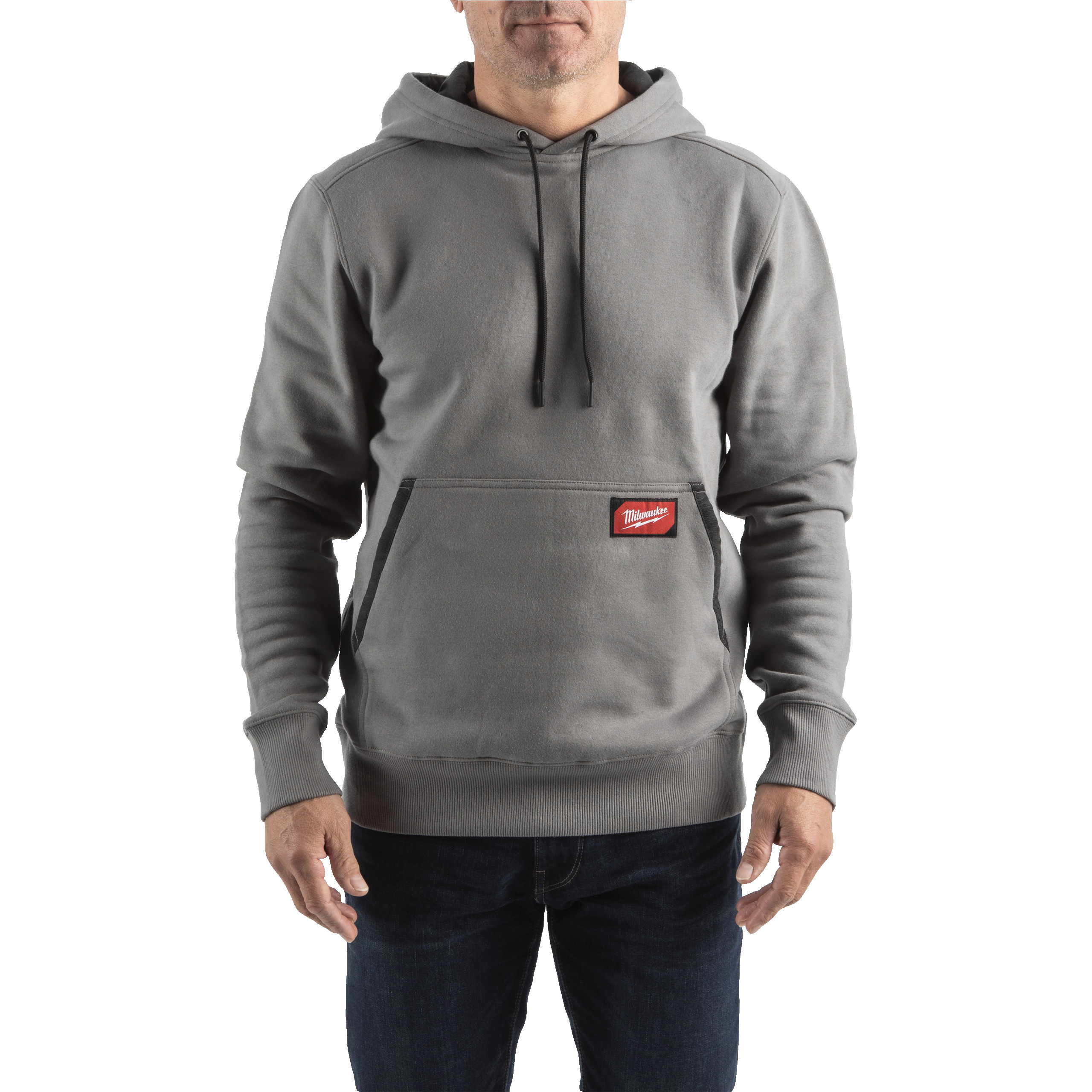 SWEAT MID À CAPUCHE GRIS - TAILLE (XL) - Blister MILWAUKEE EPI - 4932493124