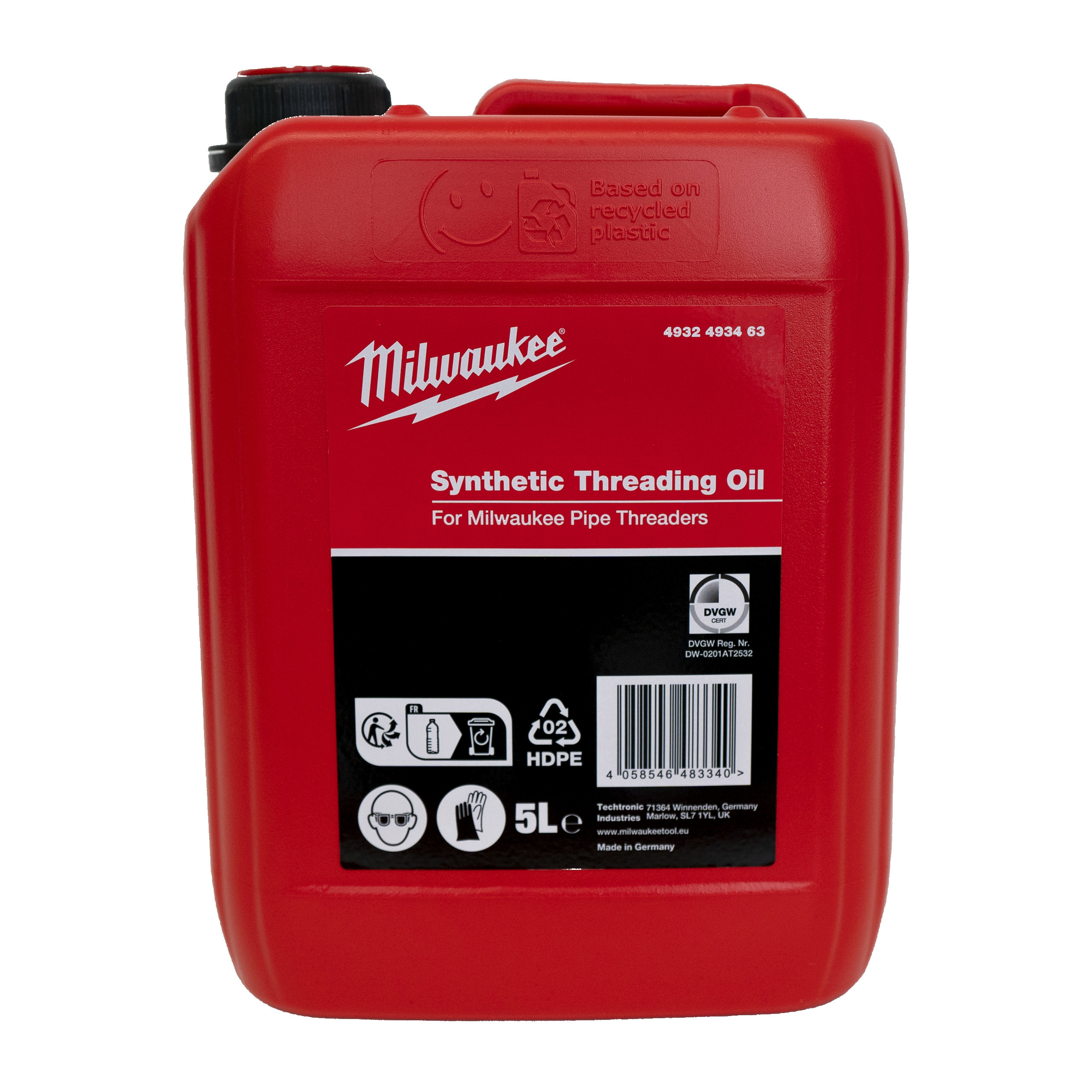 ACCESSOIRE FILIÈRE STATIONNAIRE MXF PTR2 - HUILE SYTHÉTIQUE MILWAUKEE - 4932493463