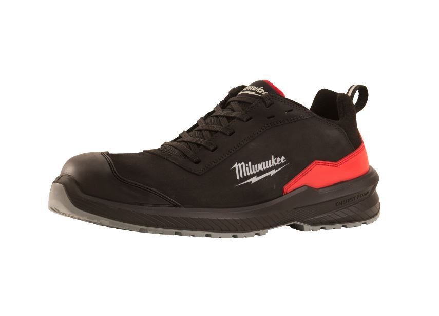 Chaussure de sécurité basse noire et rouge MILWAUKEE FLEXTRED S3S SR ESD SC FO - 493249370