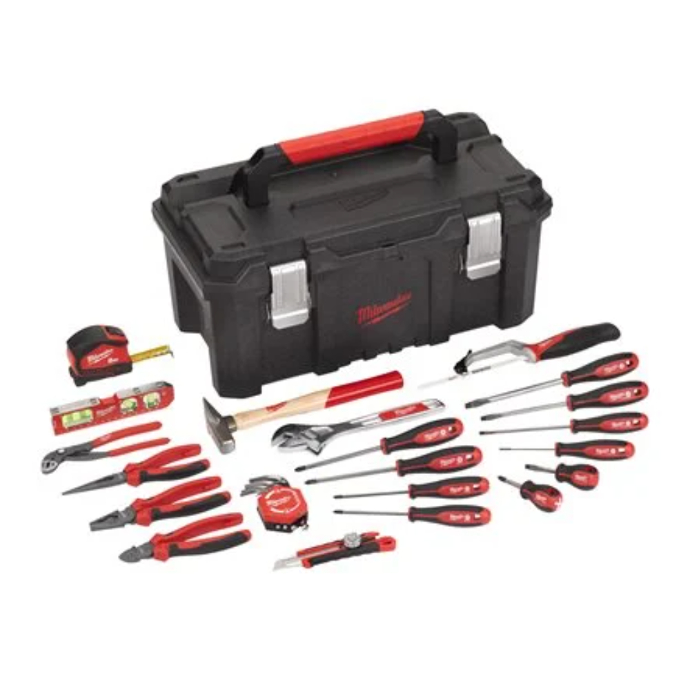 Caisse à outils à main 30 pièces MILWAUKEE 4932498392