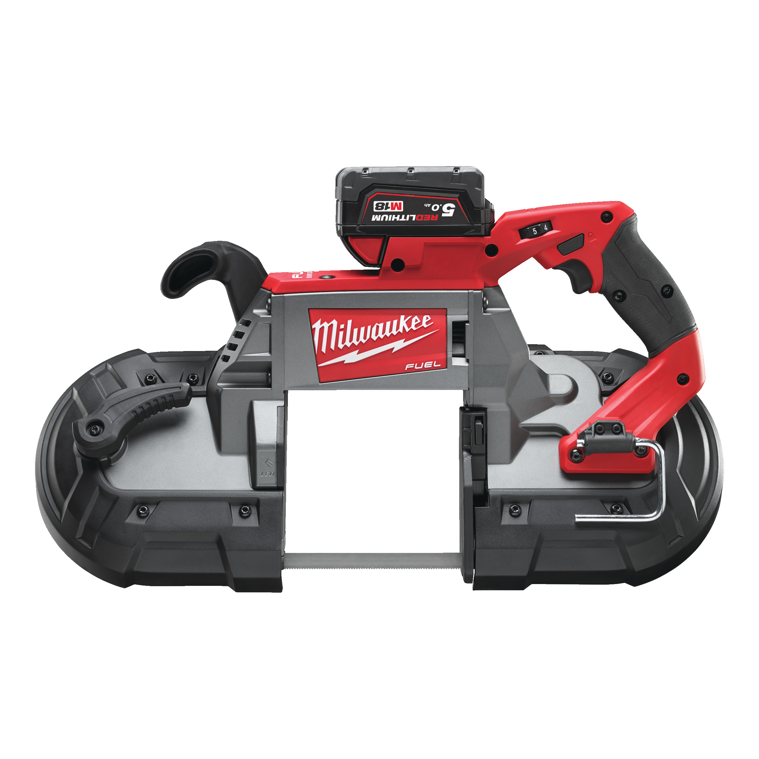 Scie à Ruban MILWAUKEE M18 CBS125-502C FUEL 18V 5,0Ah Diam. 125mm - 4933448195