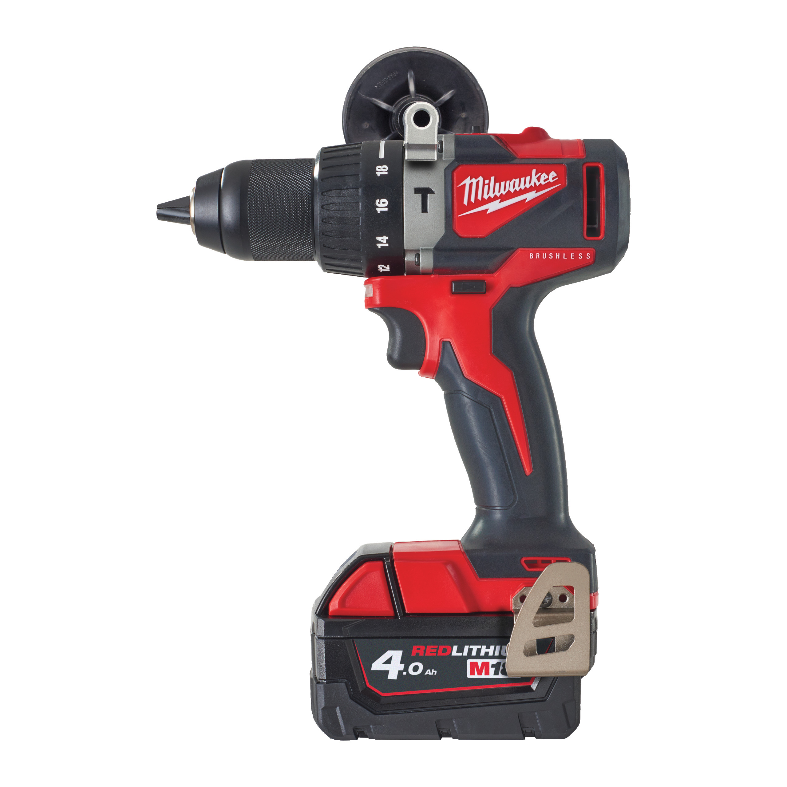 Perceuse Percussion BRUSHLESS,18V, 4,0Ah, 85 Nm MILWAUKEE M18 BLPD2-402X - 4933464560