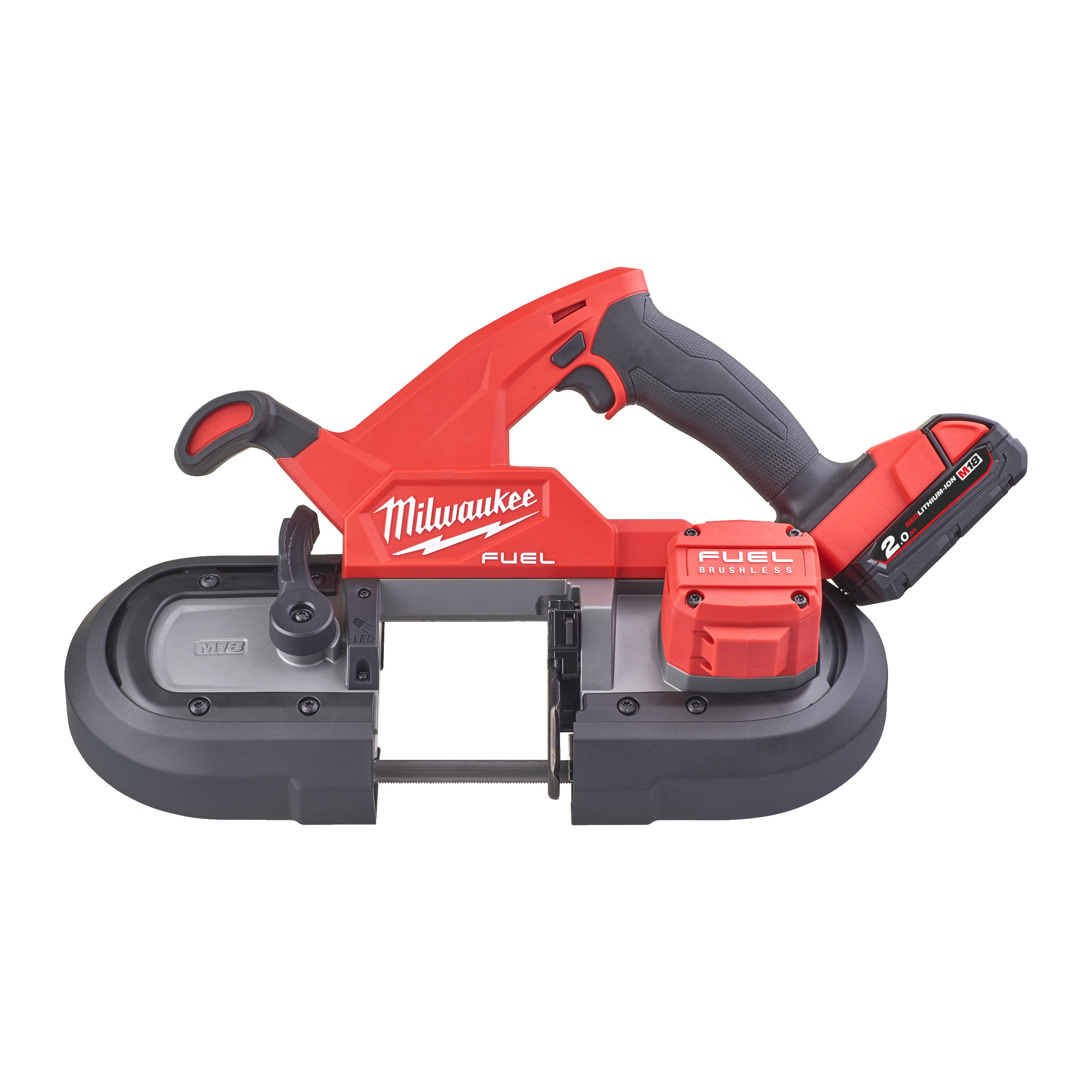 Scie a ruban compacte 18v, 2,0ah. 2 batteries, chargeur m18 fbs85-202c MILWAUKEE - 4933471497