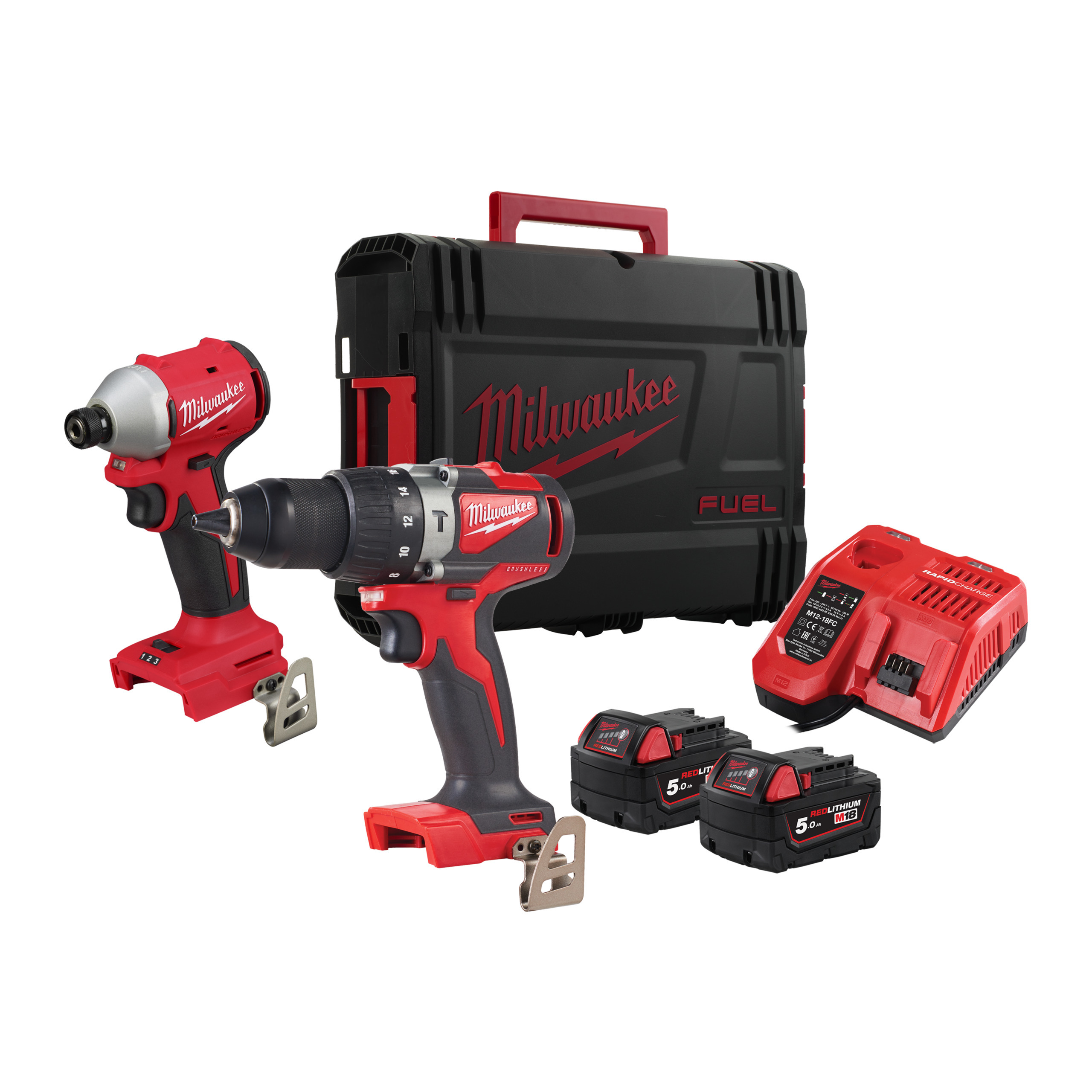 POWERPACK 2 OUTILS 18 VOLTS BRUSHLESS M18 BLPP2A3-502X - MILWAUKEE - 4933492844