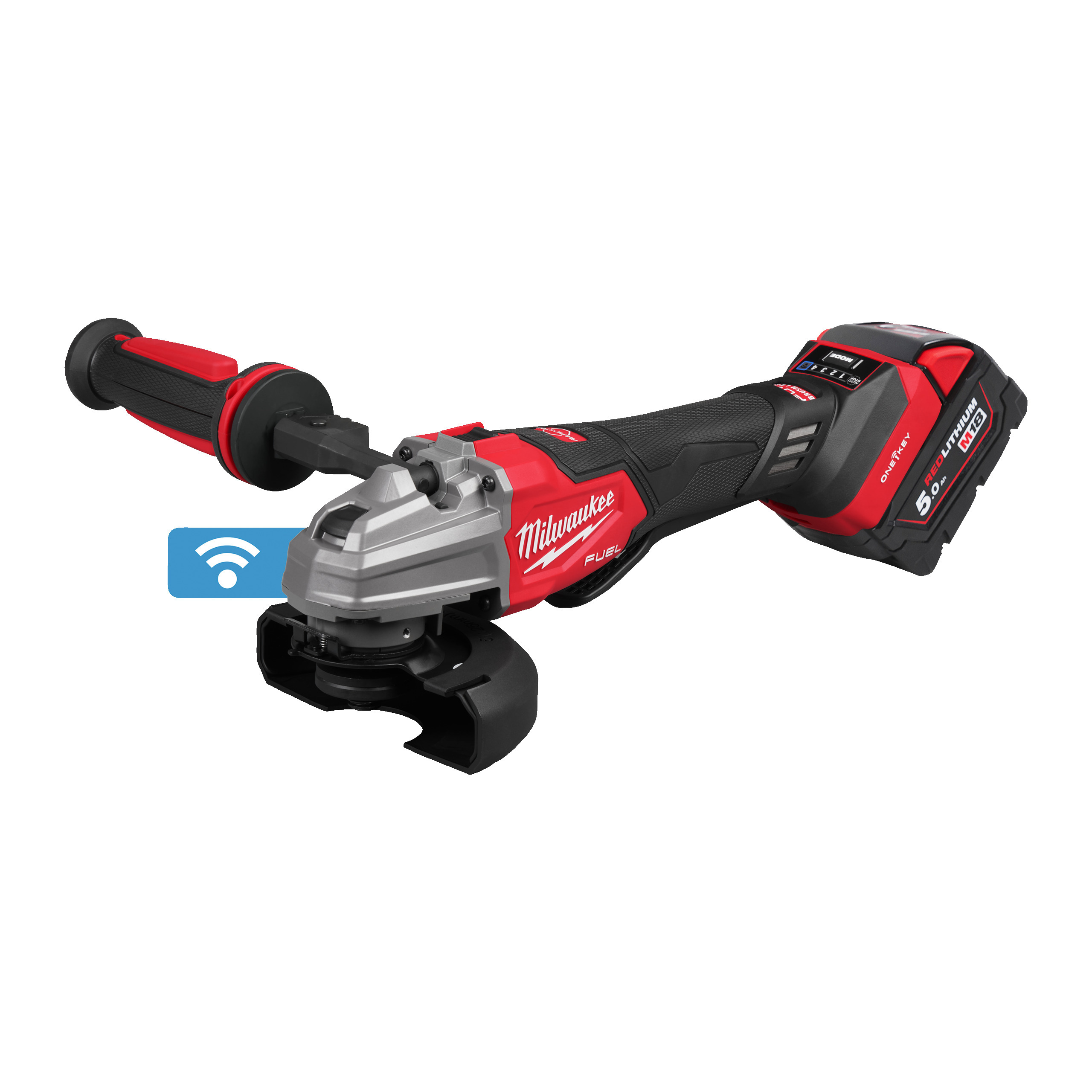 MEULEUSE D'ANGLE SÉCURITAIRE 125MM 18 VOLTS FUEL M18 FSAGSVO125X-502X - MILWAUKEE - 4933493553