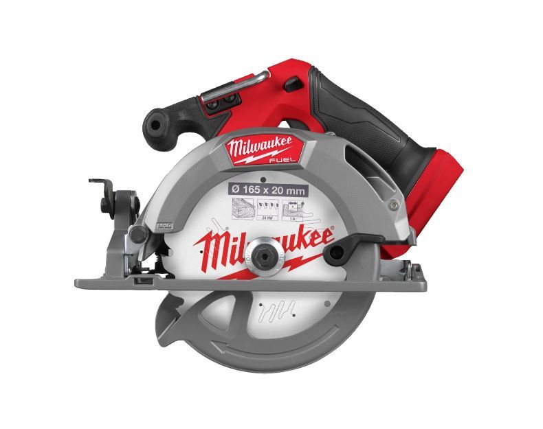 Scie circulaire bois et plastique Ø165 MILWAUKEE M18 FCS552-302X avec batterie - 4933493589