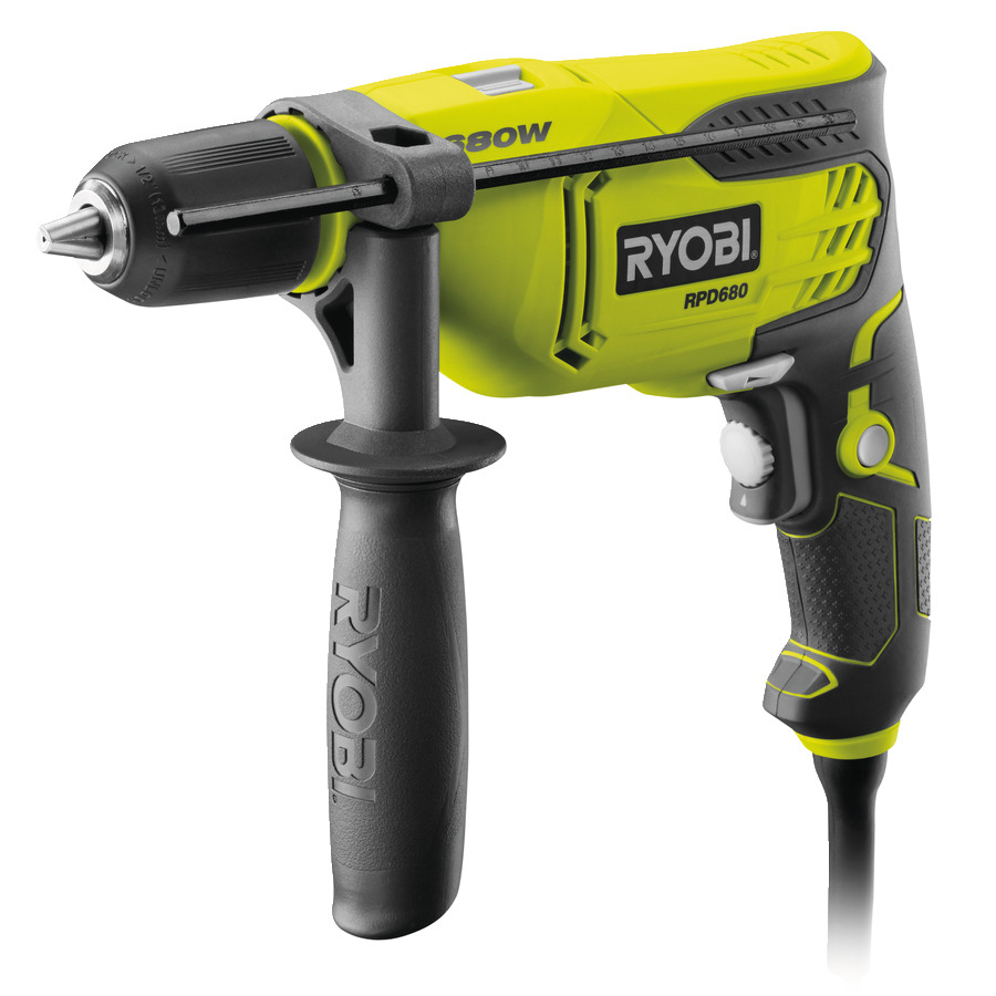 Perceuse à percussion RYOBI RPD680K 680 W mandrin 13 mm - 5133002016