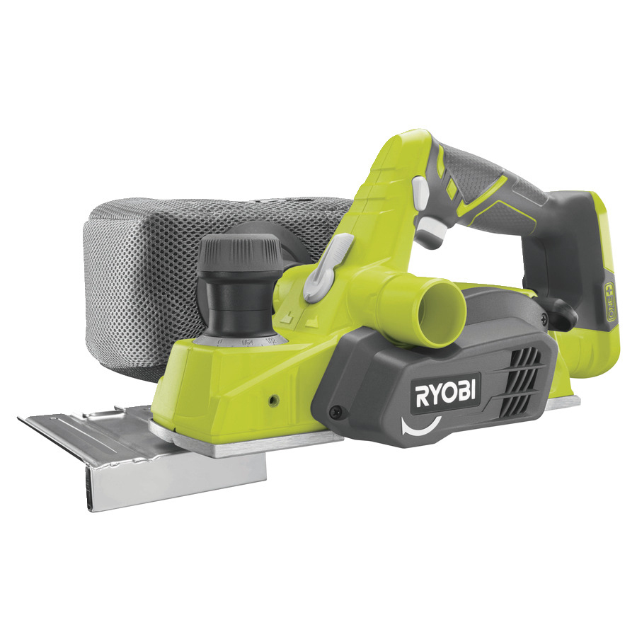 Rabot 18V - 82 mm - 12 000 tr/min - livré avec 2 fers réversibles RYOBI R18PL-0 - 5133002921