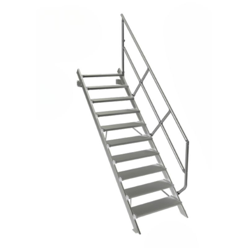 ESCALIER AVEC MAIN COURANTE 11M-60DEG-1000 - TUBESCA COMABI - 05902211