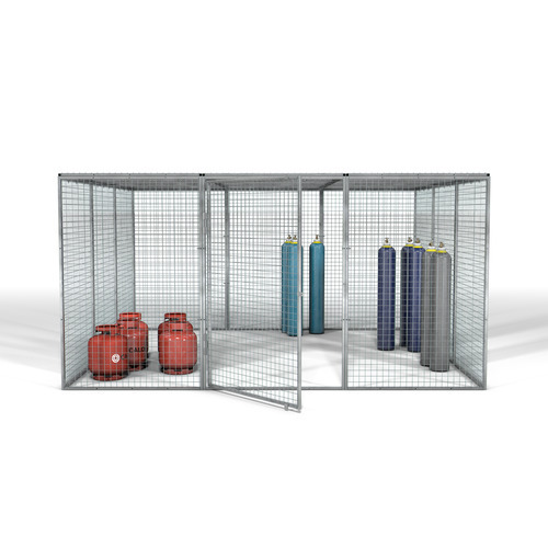 Cage de stockage bouteilles de gaz 3612x3666x1831 gorilla ARMORGARD - GGC16