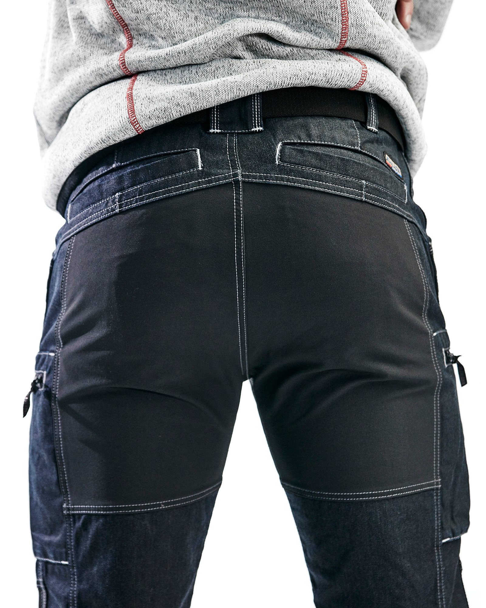 Pantalon maintenance denim +stretch Blåkläder 1459 Marine/Noir Blaklader - 145911428999C