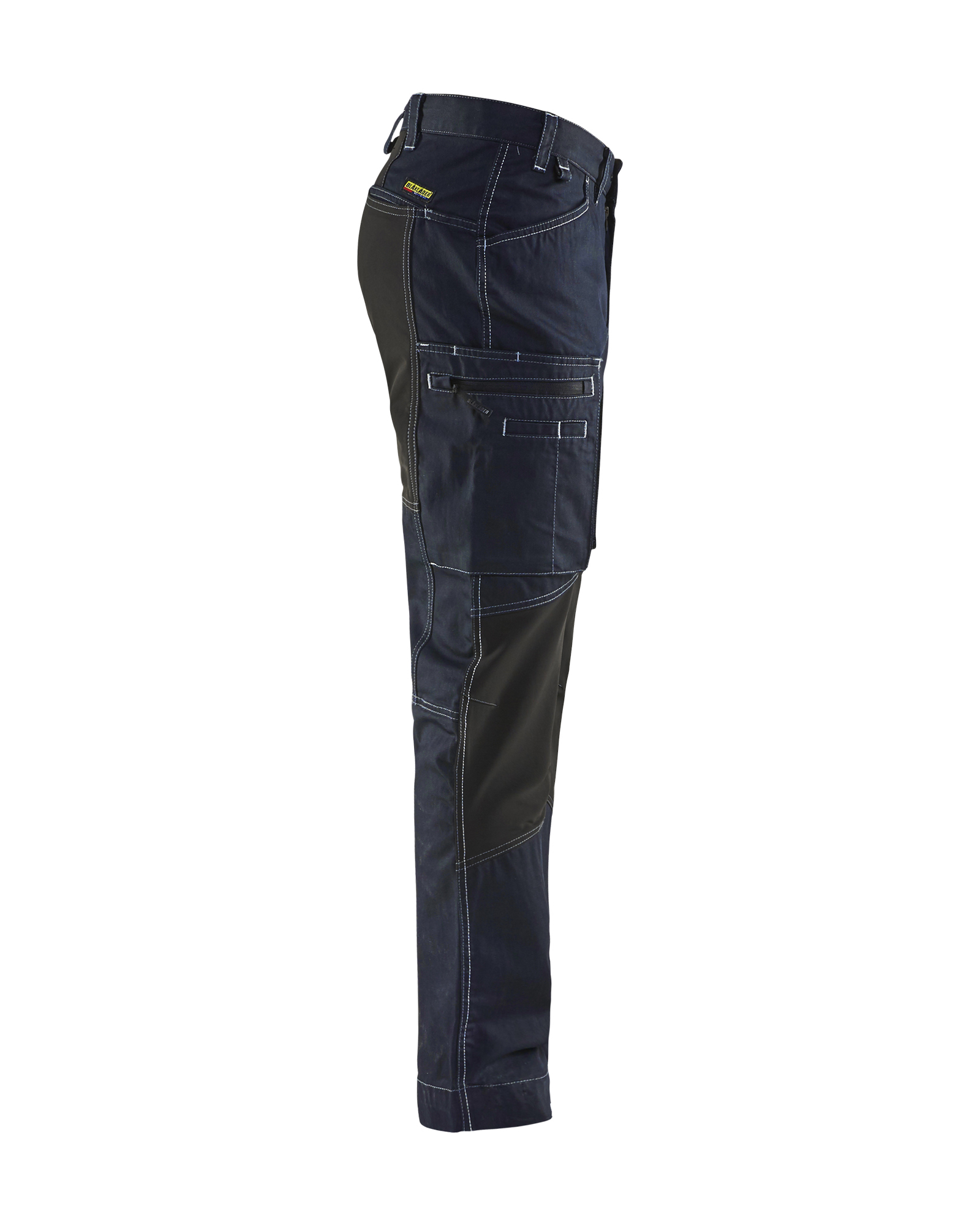 Pantalon maintenance denim +stretch Blåkläder 1459 Marine/Noir Blaklader - 145911428999C