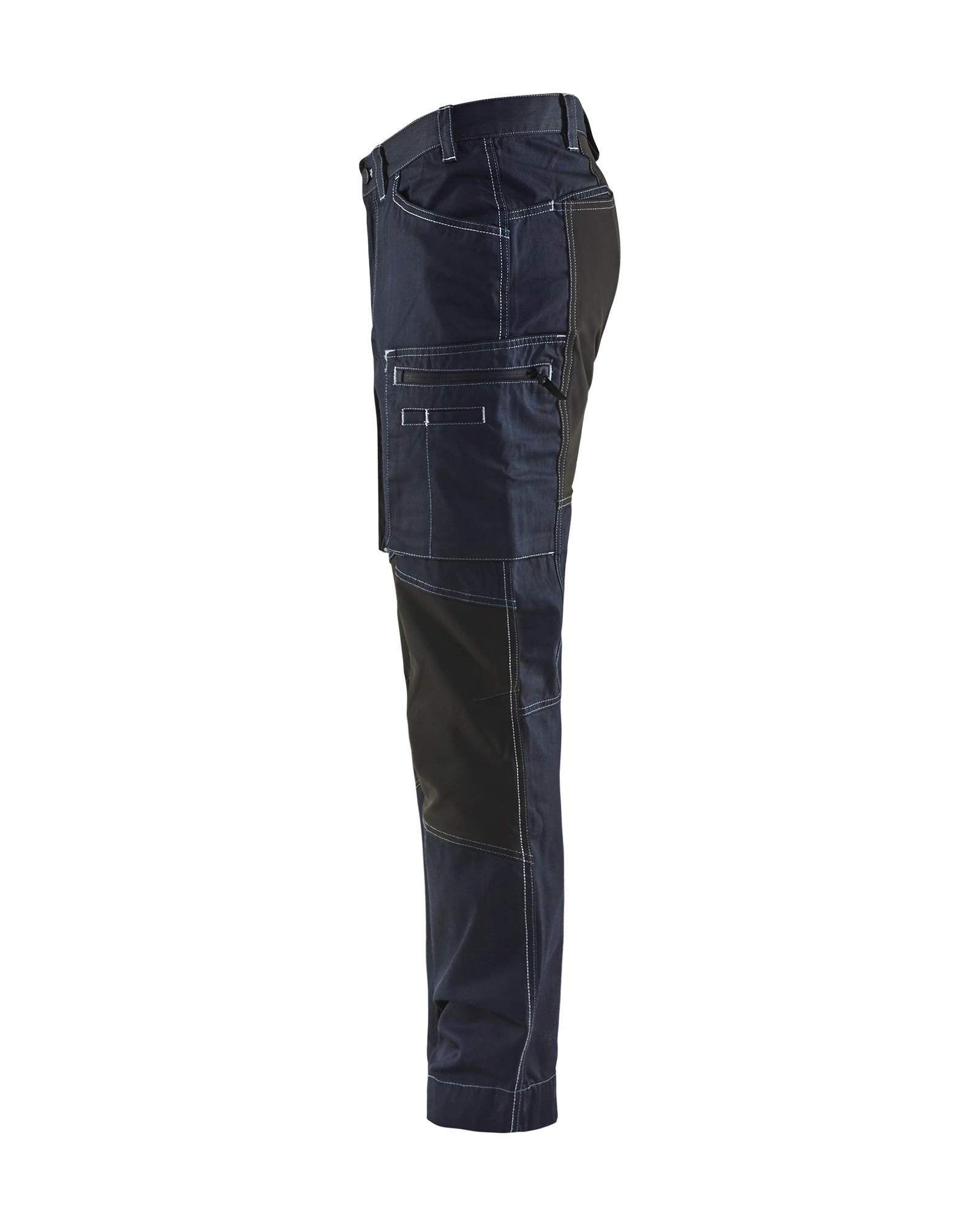 Pantalon maintenance denim +stretch Blåkläder 1459 Marine/Noir Blaklader - 145911428999C
