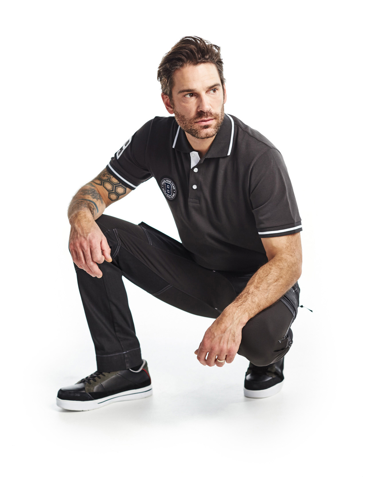 Pantalon maintenance denim +stretch Blåkläder 1459 Noir Blaklader - 145911429900C