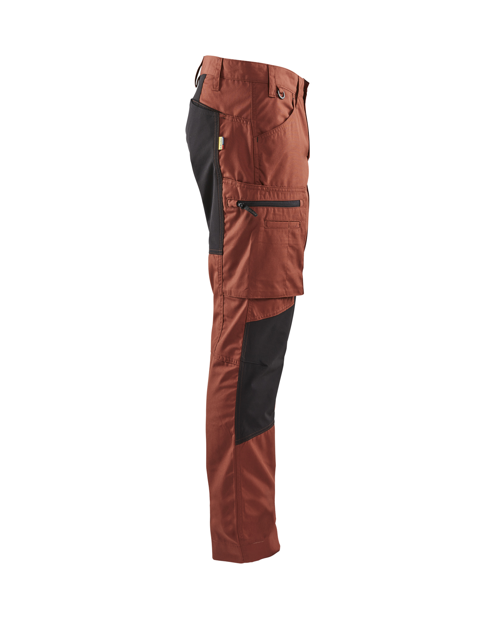 Pantalon maintenance +stretch Blåkläder 1459 Rouge brique/Noir Blaklader - 145918455999C