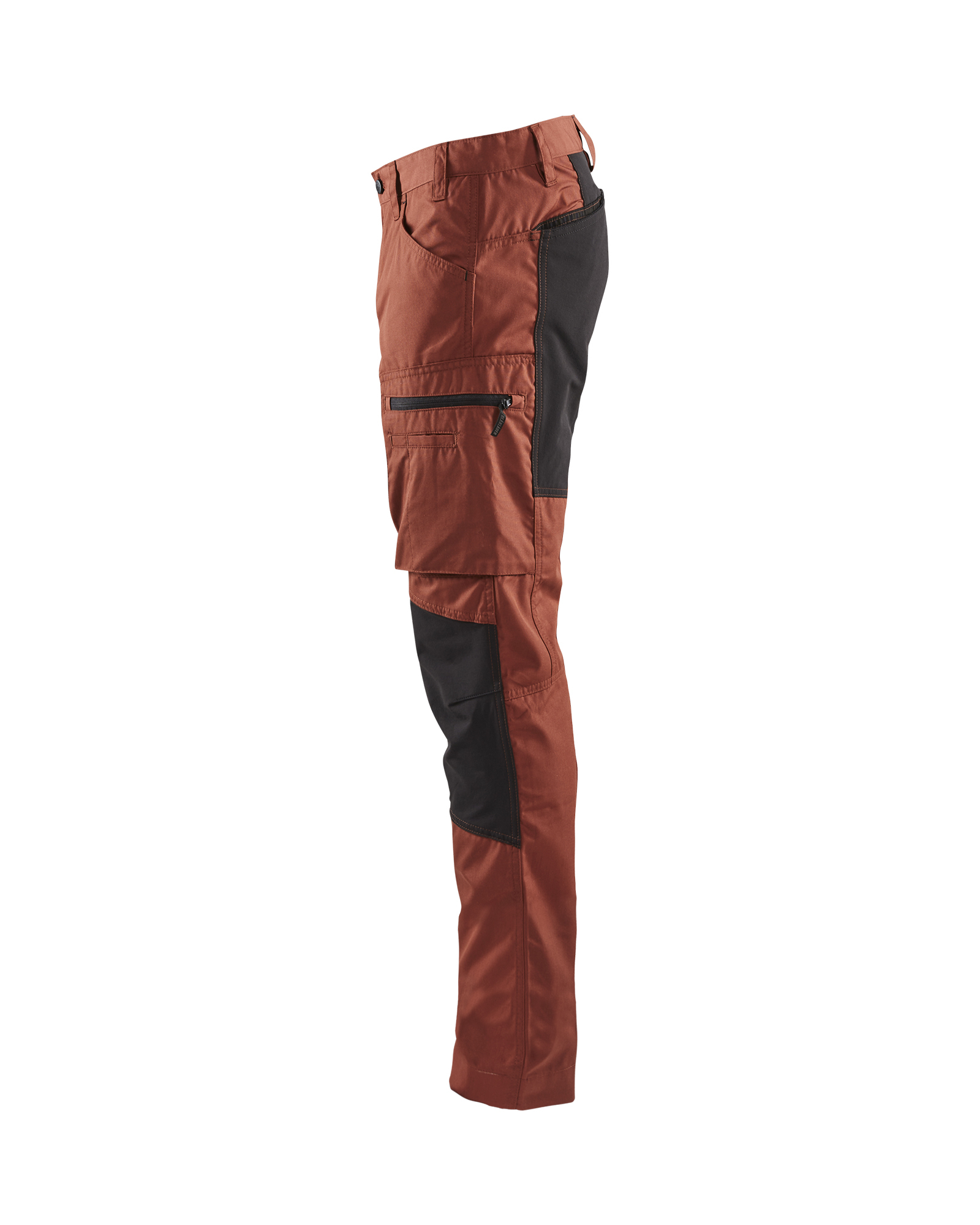 Pantalon maintenance +stretch Blåkläder 1459 Rouge brique/Noir Blaklader - 145918455999C