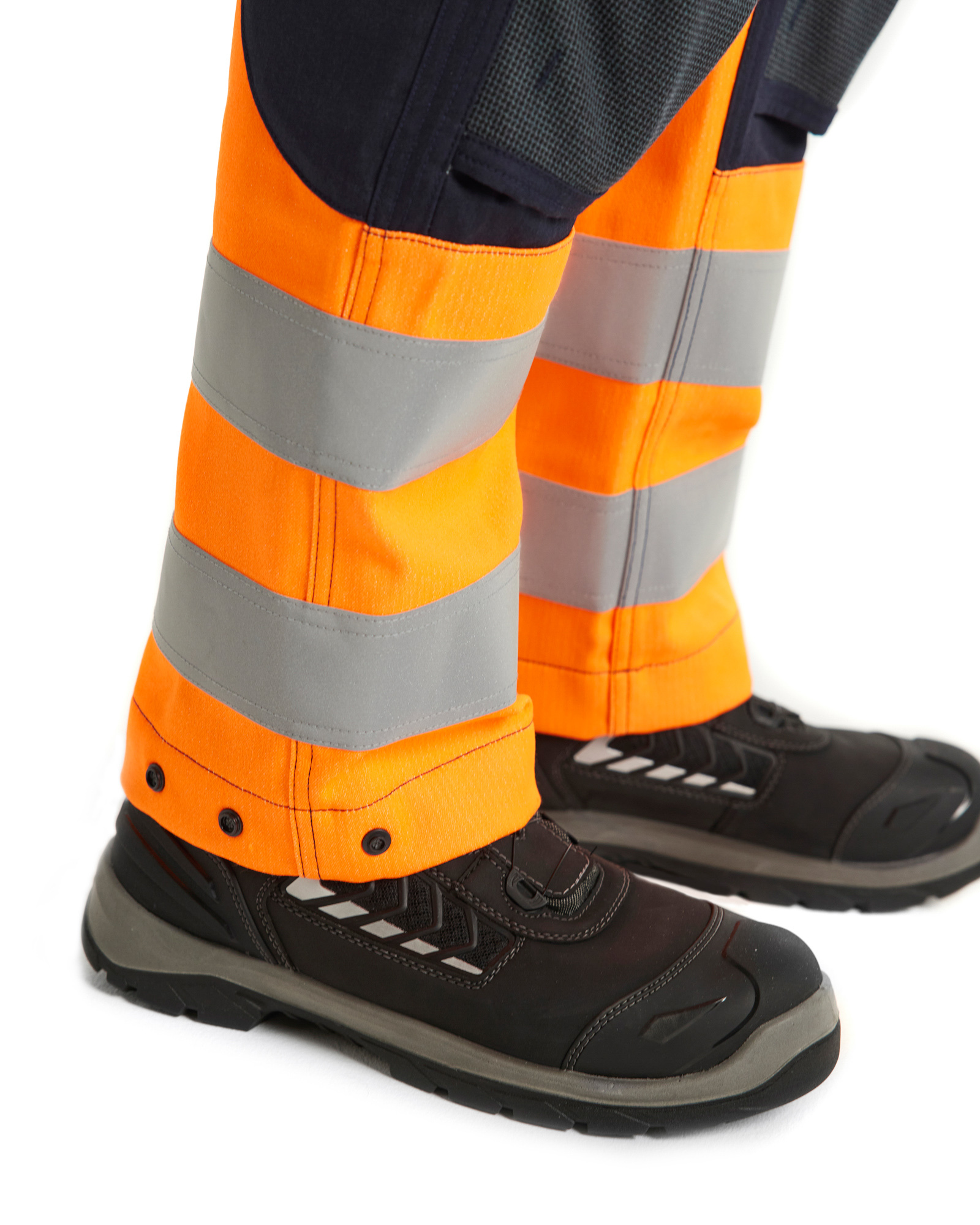 Pantalon multinormes inhérent Blåkläder 1488 Marine/Orange fluo Blaklader - 148815138953C