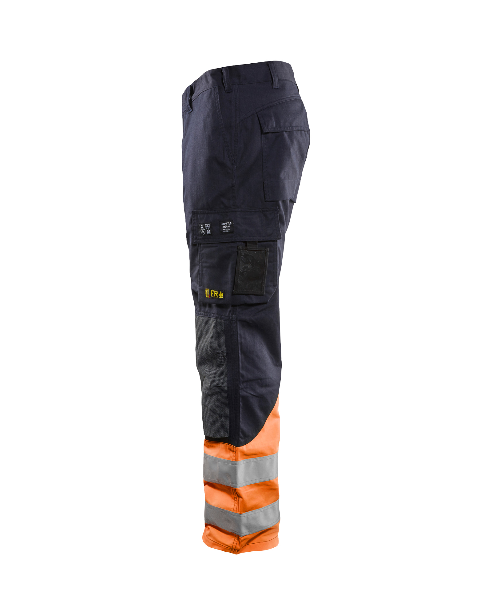Pantalon multinormes inhérent Blåkläder 1488 Marine/Orange fluo Blaklader - 148815138953C