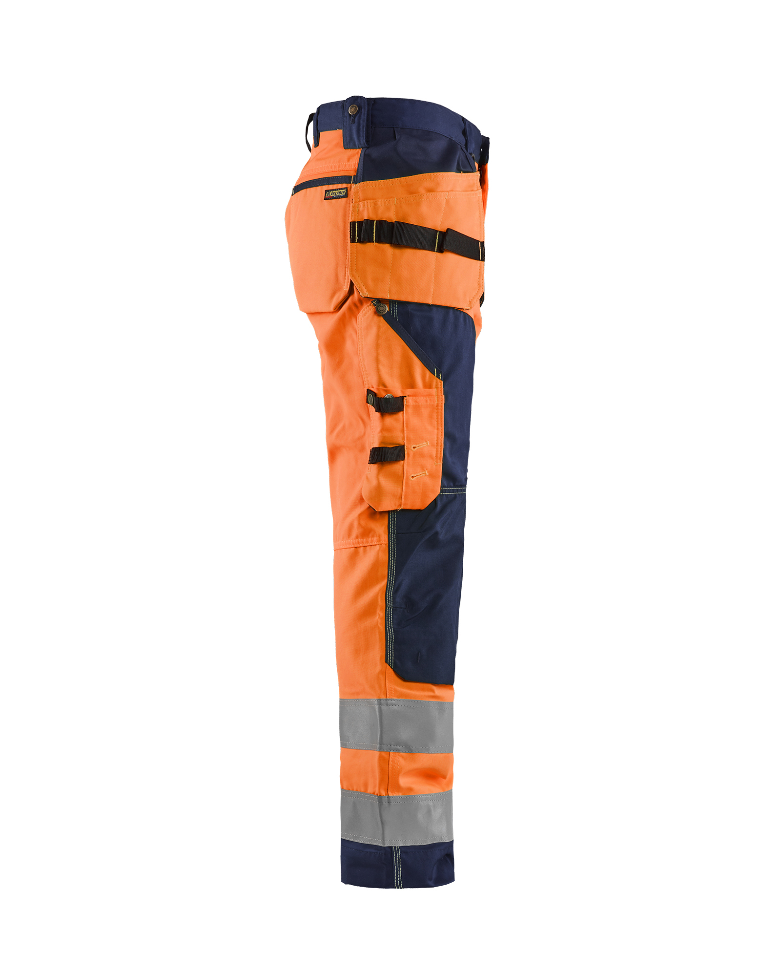 Pantalon artisan haute-visibilité Blåkläder 1568 Orange fluo/Marine Blaklader - 156818115389C