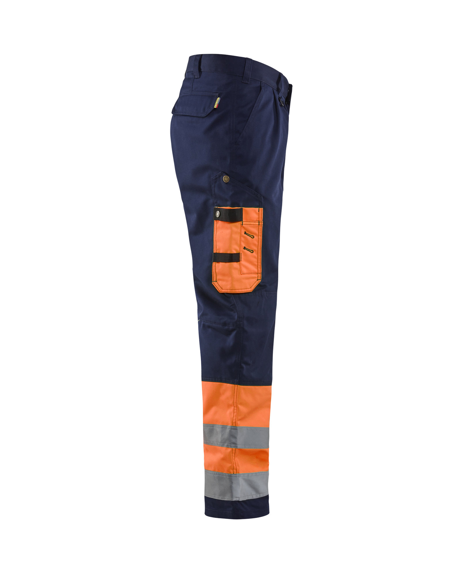 Pantalon artisan haute-visibilité Blåkläder 1584 Orange fluo/Marine Blaklader - 158418605389C