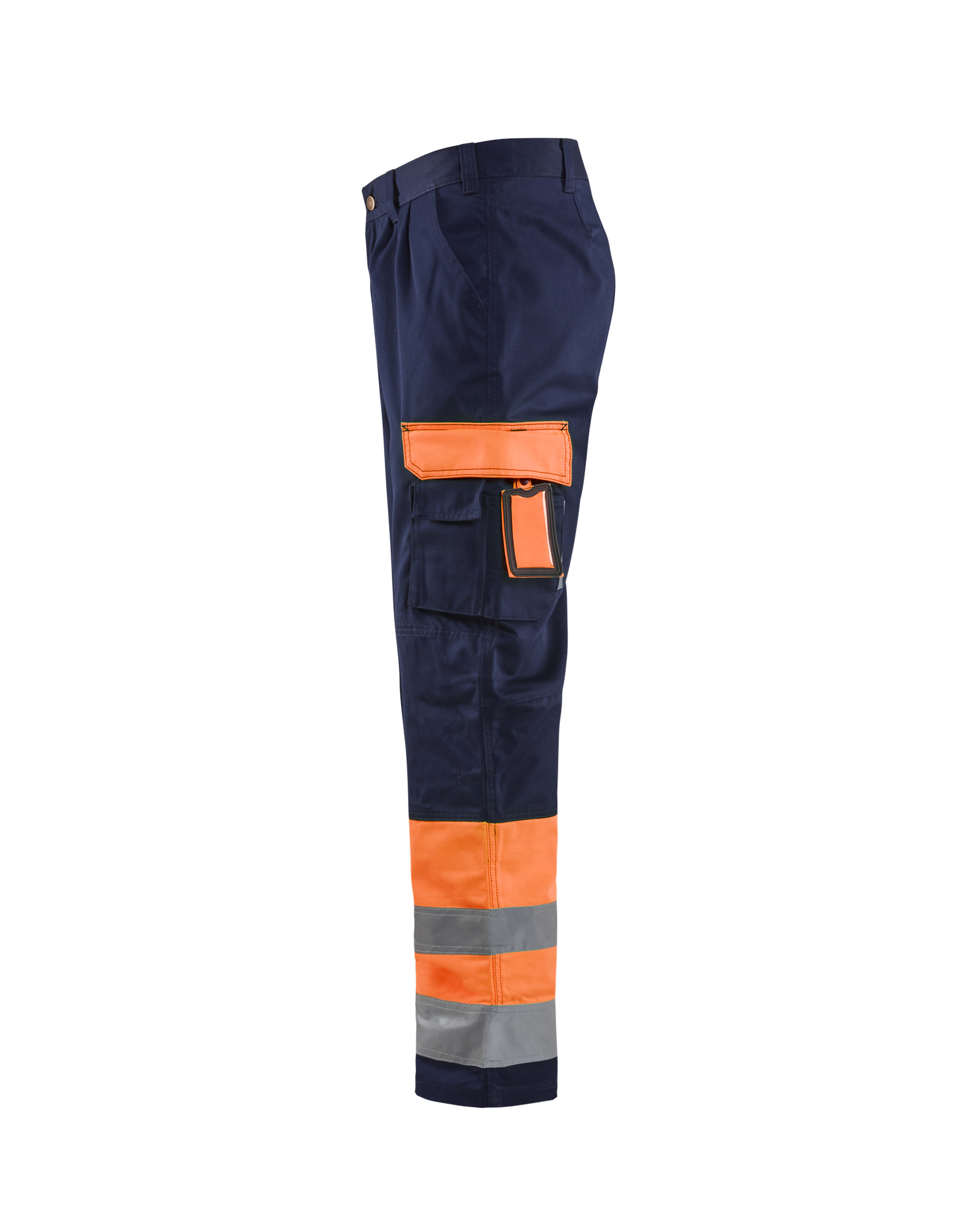 Pantalon artisan haute-visibilité Blåkläder 1584 Orange fluo/Marine Blaklader - 158418605389C