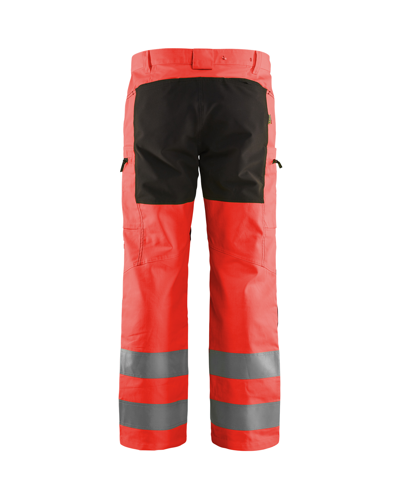 Pantalon artisan haute-visibilité +stretch Blåkläder 1585 Rouge fluo/Noir Blaklader - 158518115599C