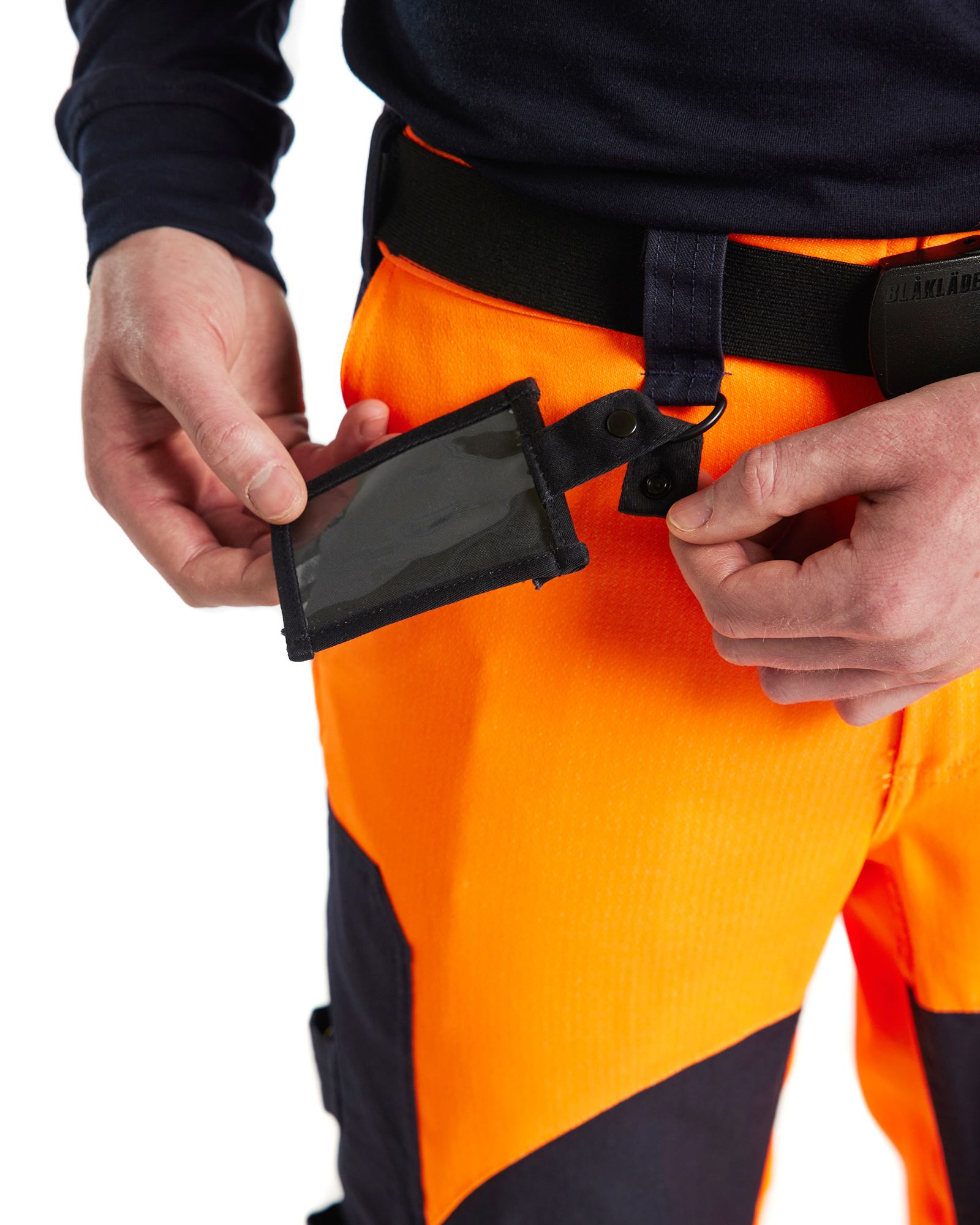 Pantalon multinormes inhérent Blåkläder 1588 Orange fluo/Marine Blaklader - 158815135389C