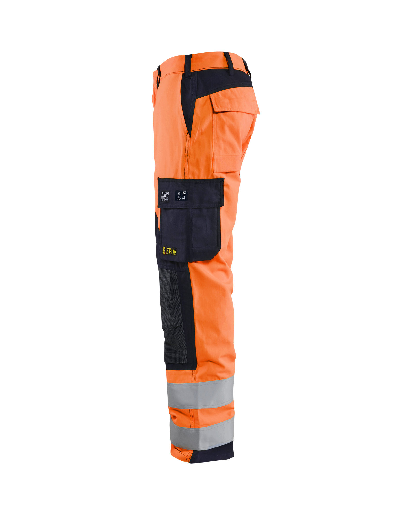 Pantalon multinormes inhérent Blåkläder 1588 Orange fluo/Marine Blaklader - 158815135389C
