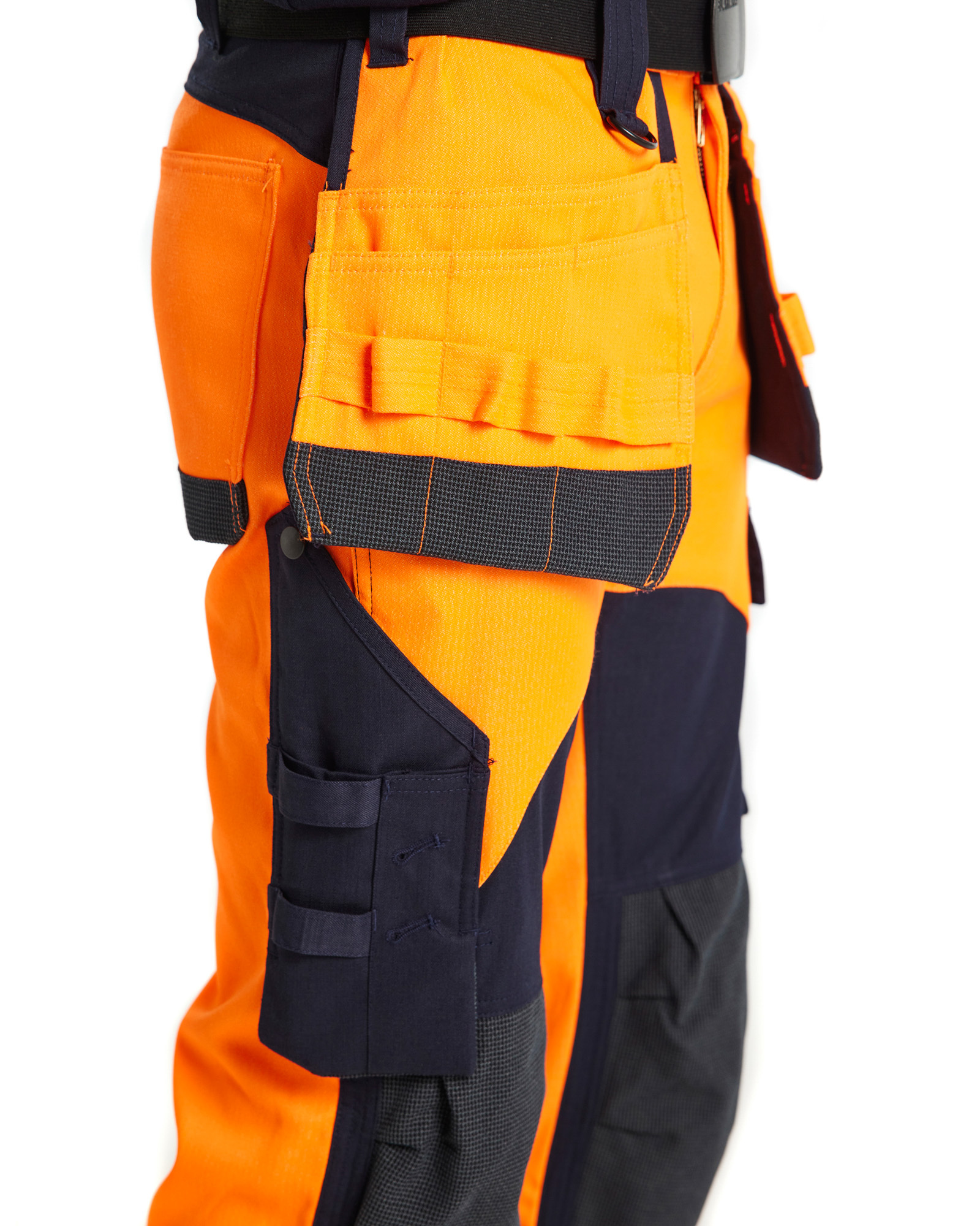 Pantalon multinormes inhérent Blåkläder 1589 Orange fluo/Marine Blaklader - 158915135389C