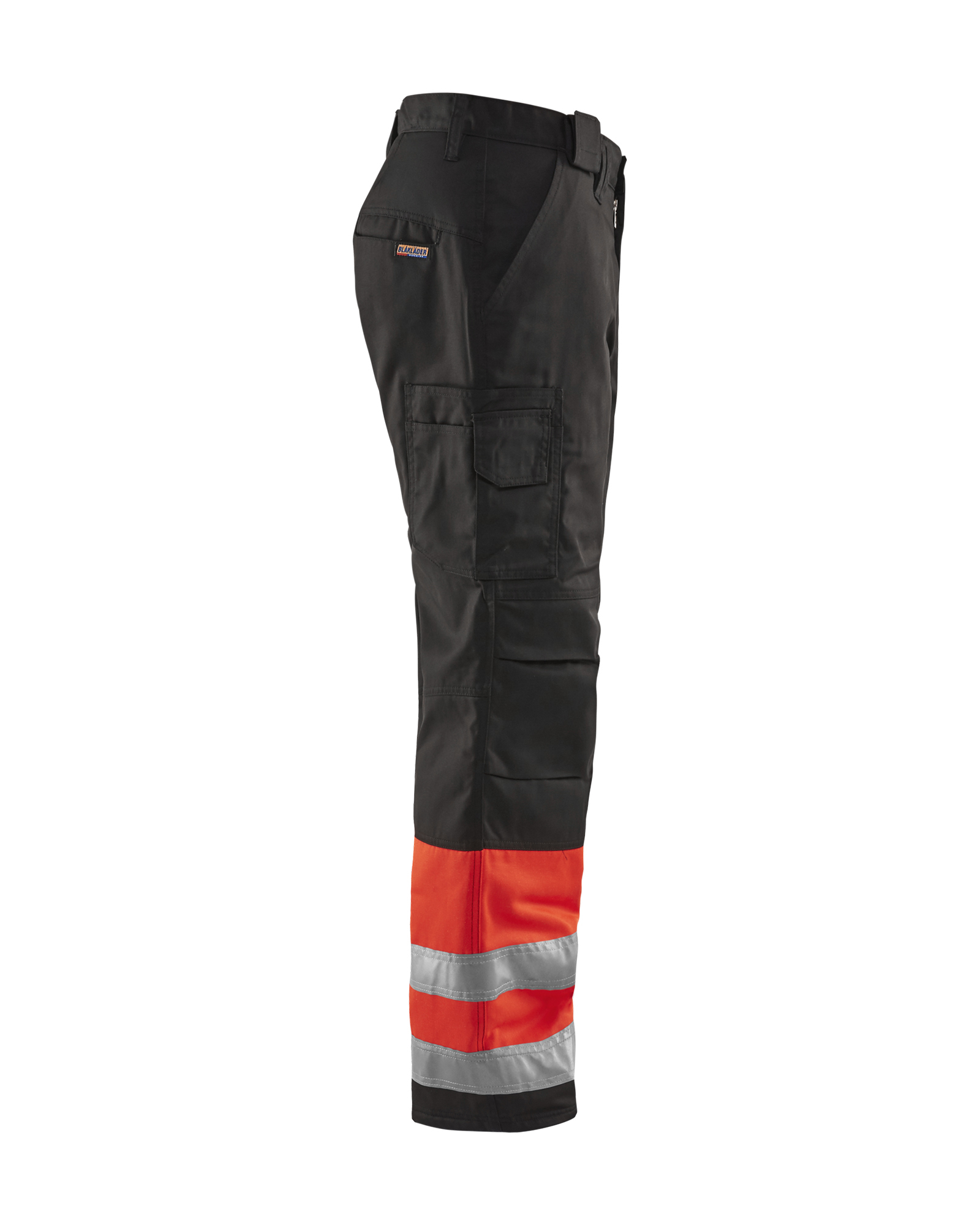 Pantalon haute-visibilité hiver Blåkläder 1862 Rouge fluo/Noir Blaklader - 186218115599C