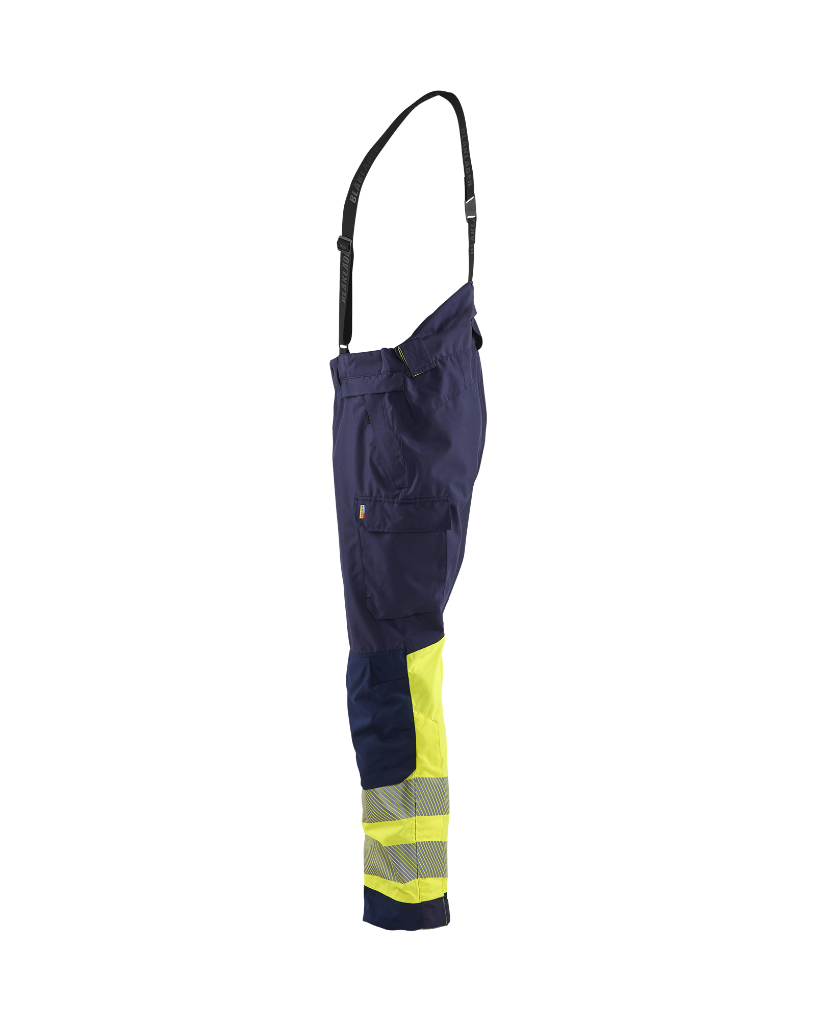 Cotte à bretelles haute-visibilité Blåkläder 1877 Marine/Jaune fluo Blaklader - 187719778933
