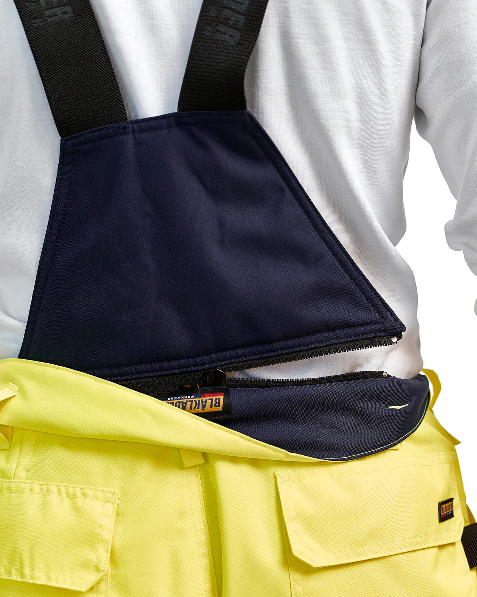Pantalon hiver haute-visibilité Blåkläder 1885 Jaune fluo/Marine Blaklader - 188519003389C