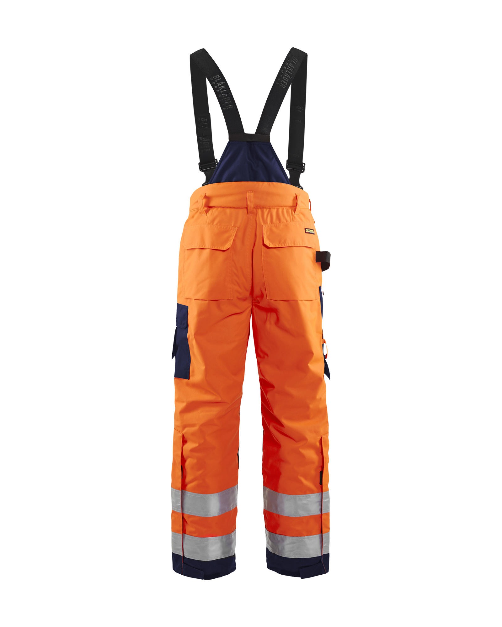 Pantalon hiver haute-visibilité Blåkläder 1885 Orange fluo/Marine Blaklader - 188519775389C
