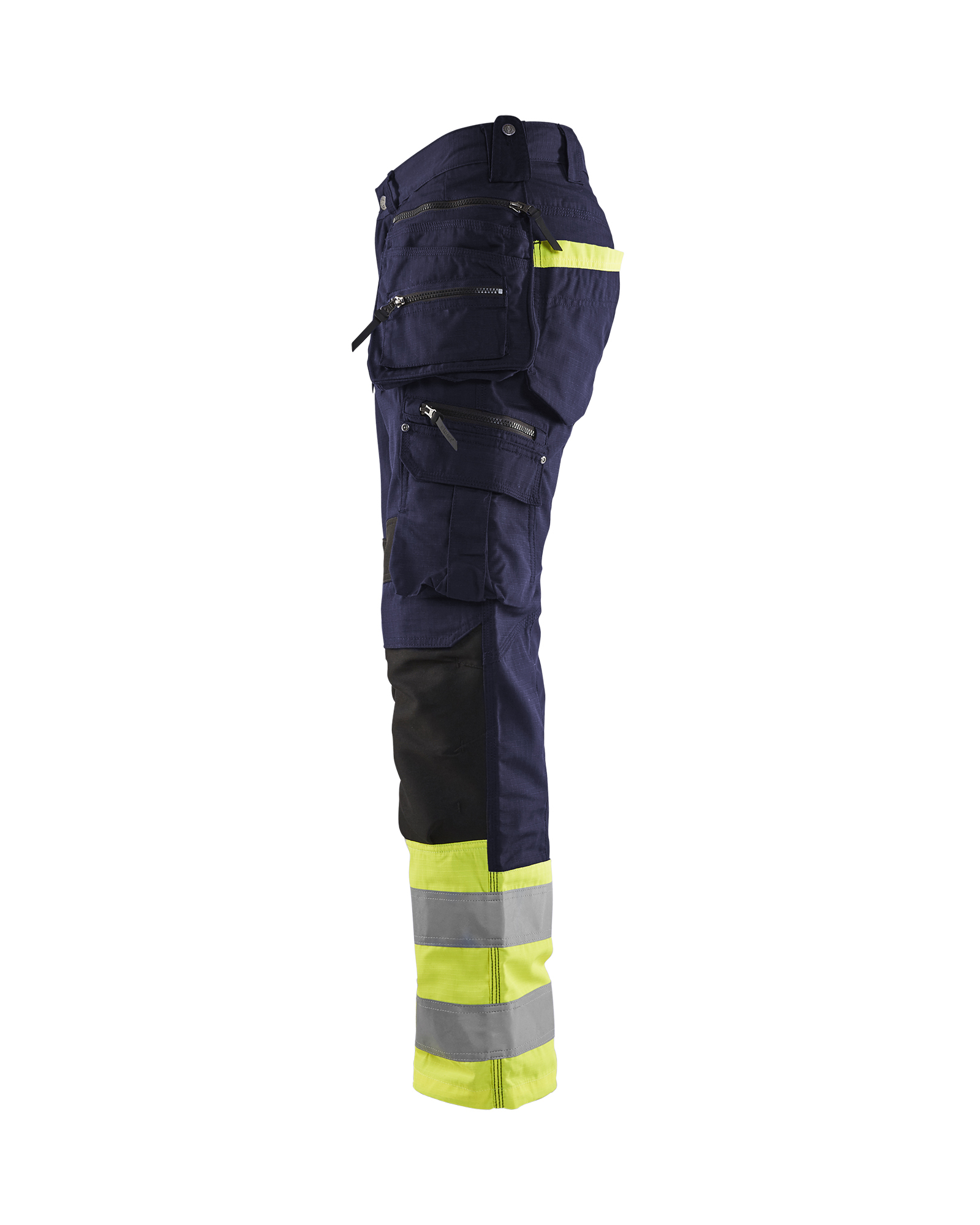 Pantalon artisan haute-visibilité +stretch Blåkläder 1994 Marine/Jaune fluo Blaklader - 199413308933C