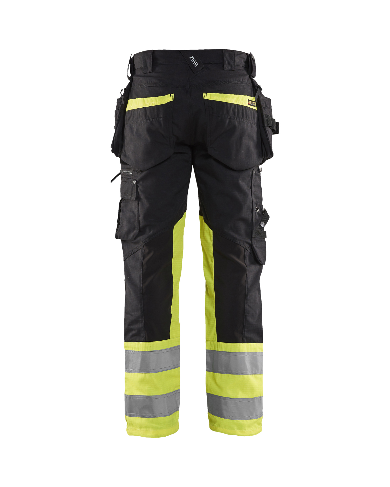 Pantalon artisan haute-visibilité +stretch Blåkläder 1994 Noir/Jaune fluo Blaklader - 199413309933C