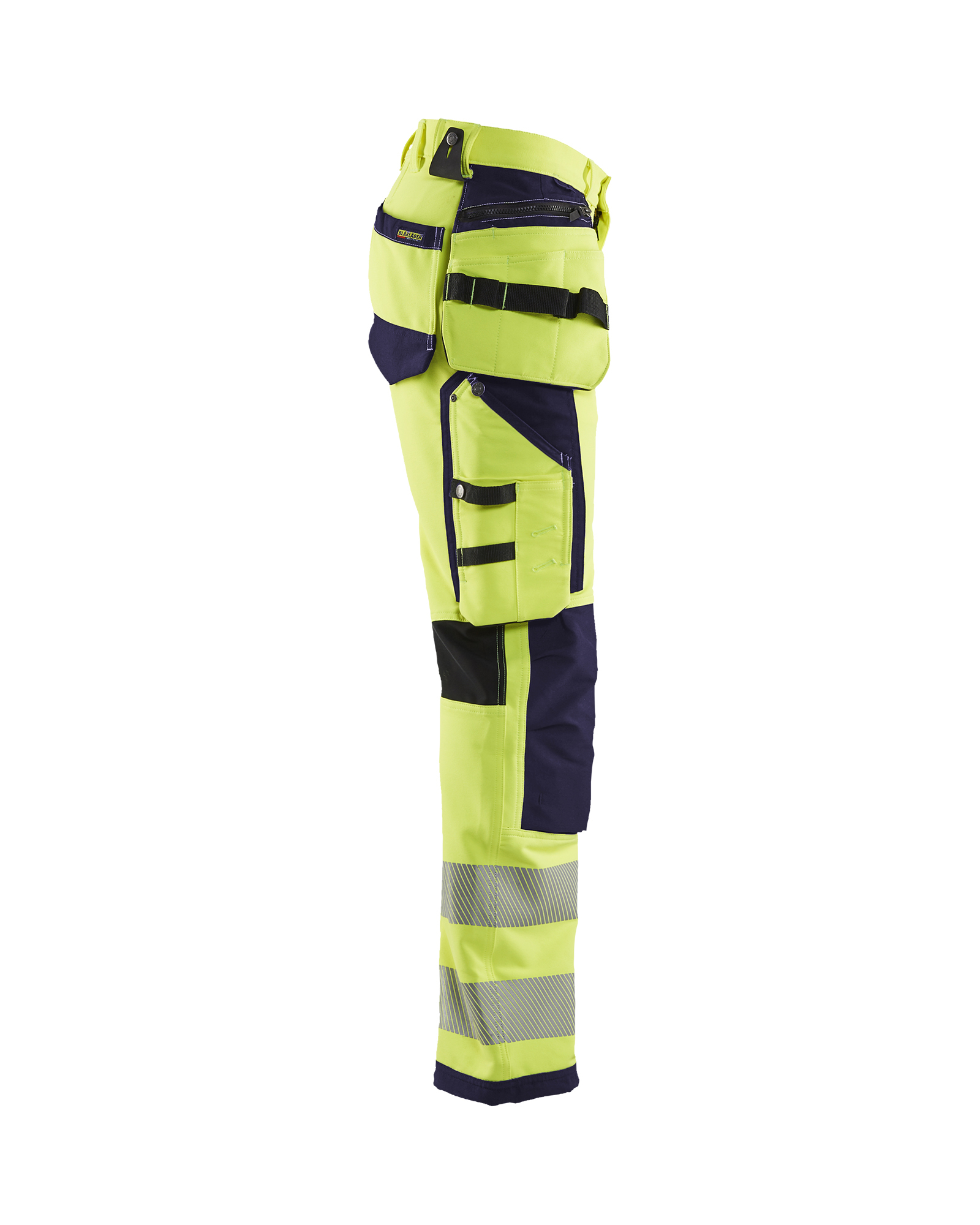 Pantalon artisan haute-visibilité stretch 4D Blåkläder 1997 Jaune fluo/Marine Blaklader - 199716423389C