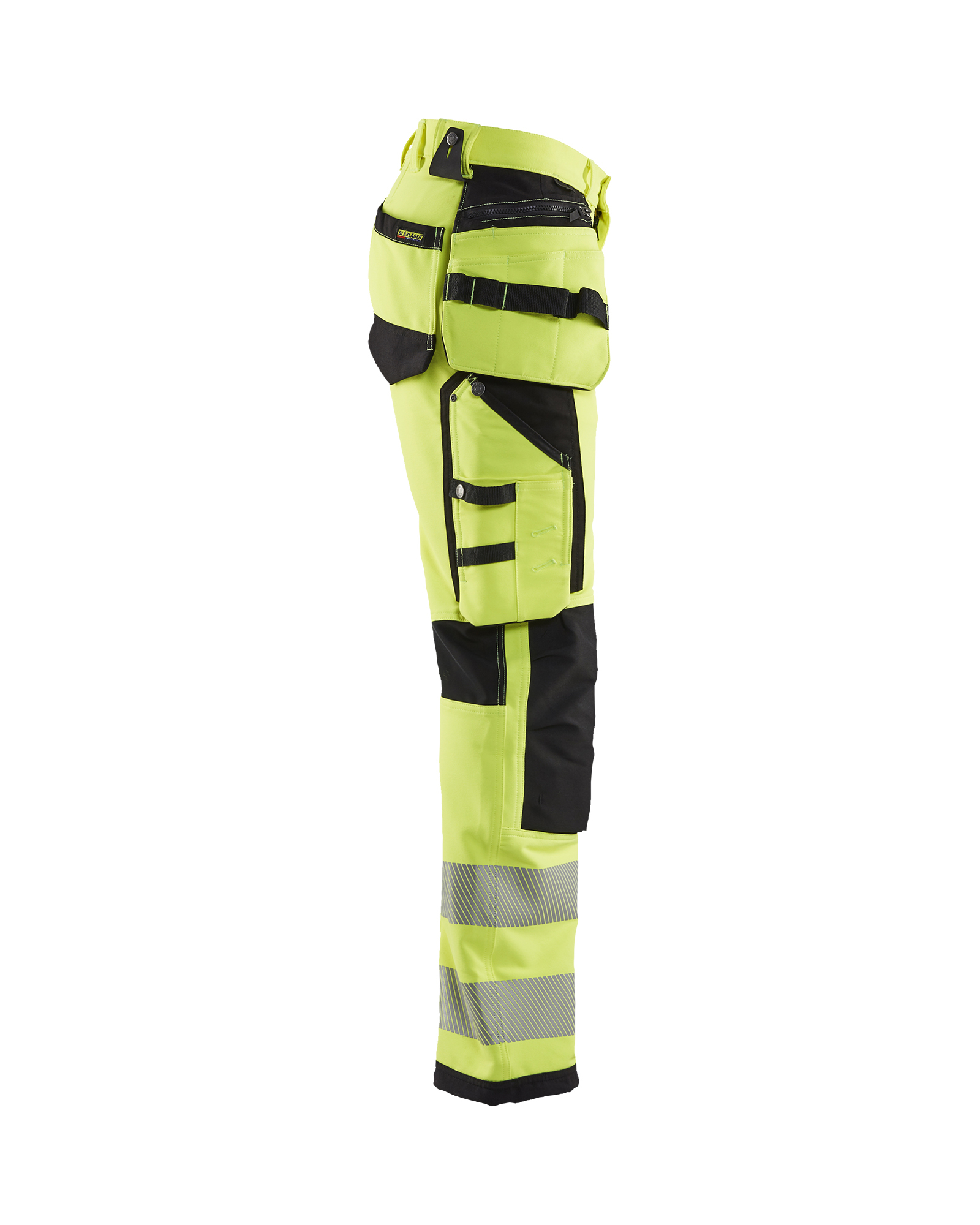 Pantalon artisan haute-visibilité stretch 4D Blåkläder 1997 Jaune fluo/Noir Blaklader - 199716423399C