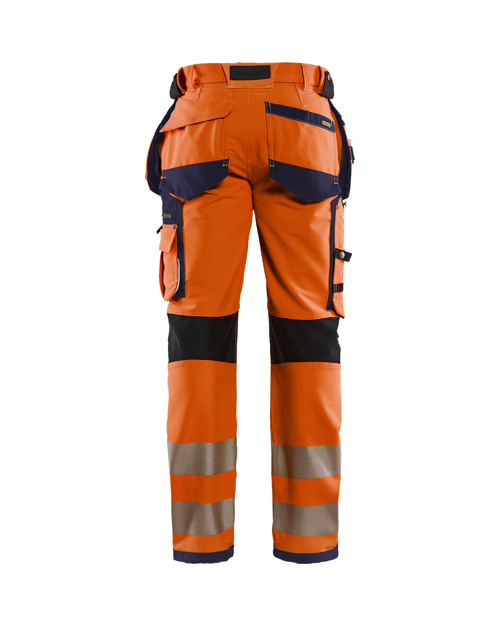 Pantalon artisan haute-visibilité stretch 4D Blåkläder 1997 Orange fluo/Marine Blaklader - 199716425389C