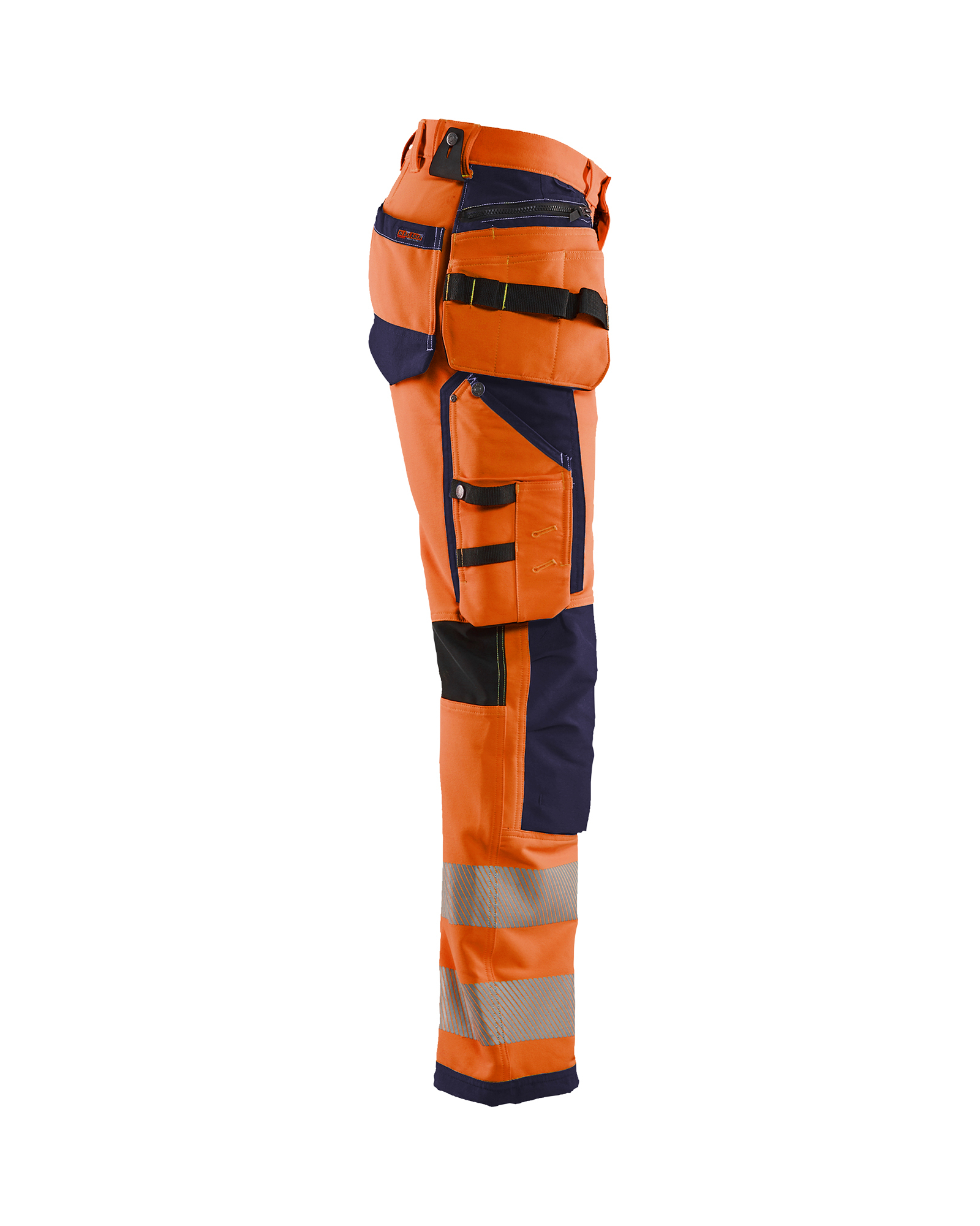 Pantalon artisan haute-visibilité stretch 4D Blåkläder 1997 Orange fluo/Marine Blaklader - 199716425389C