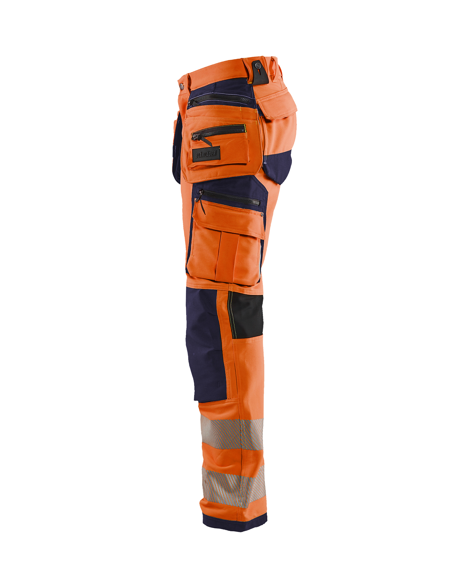 Pantalon artisan haute-visibilité stretch 4D Blåkläder 1997 Orange fluo/Marine Blaklader - 199716425389C