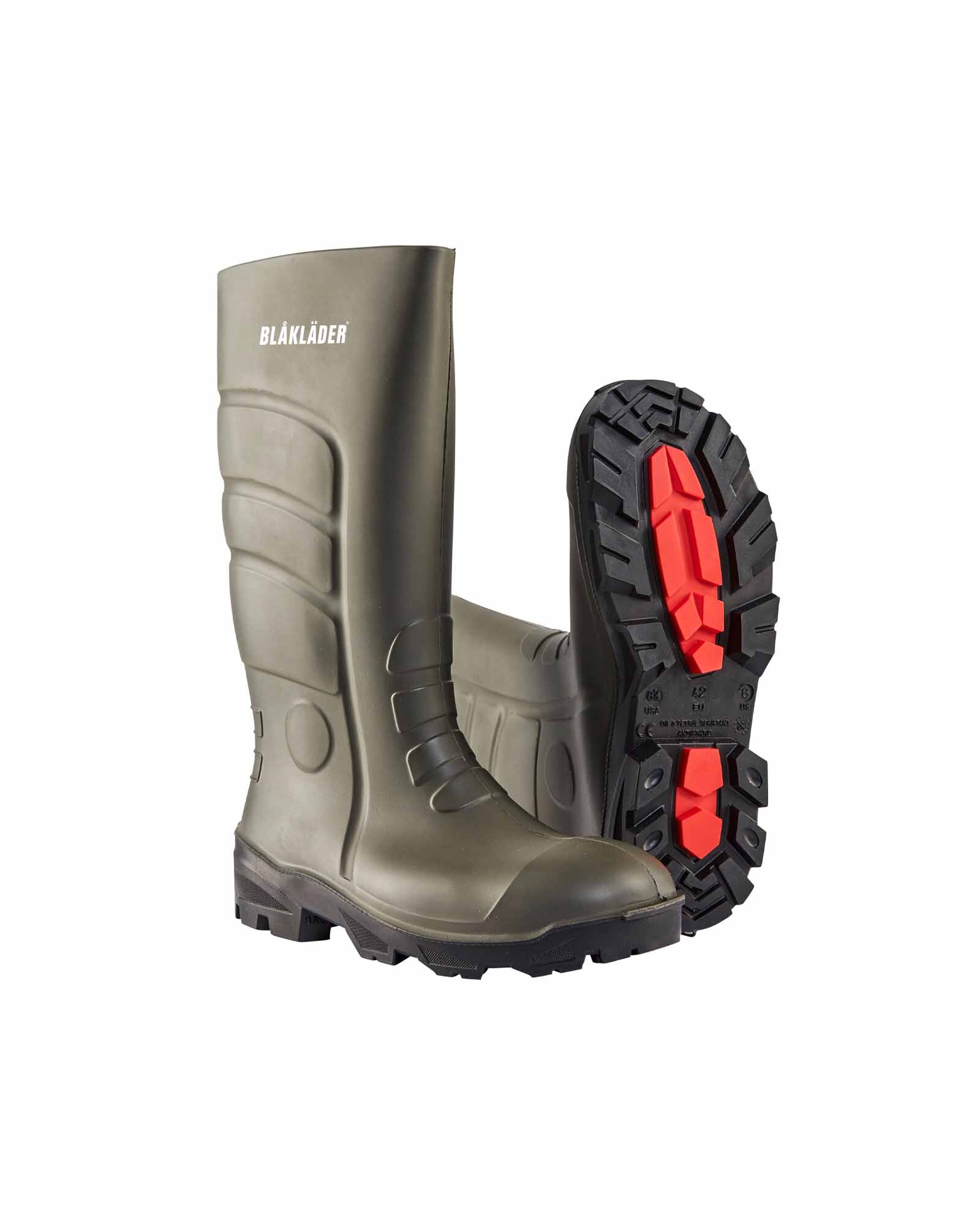 Bottes de sécurité Blaklader 2421 Vert armée/Noir Blaklader - 242139094699