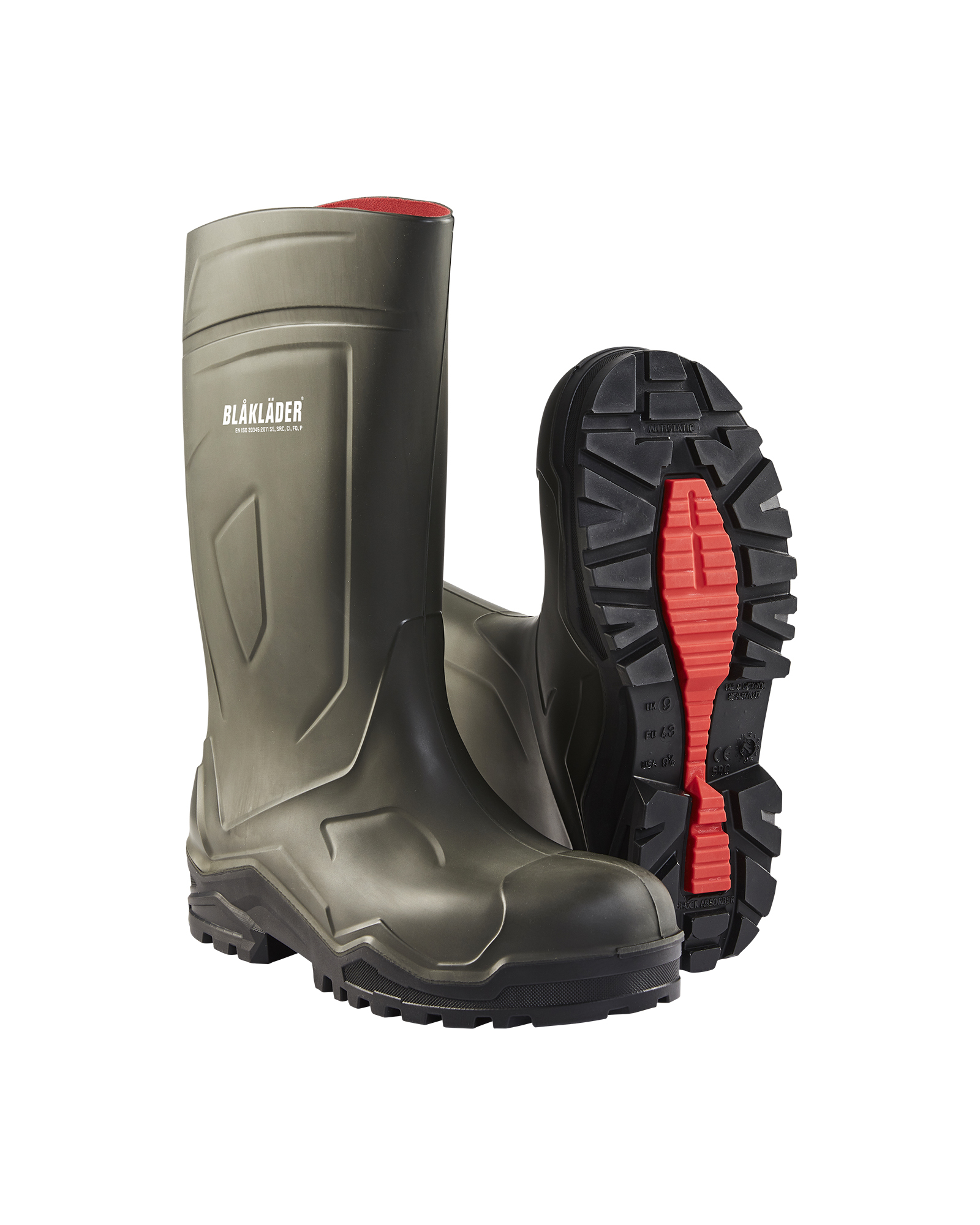 Bottes de sécurité S5 Blaklader 2422 Vert armée/Noir Blaklader - 242239094699