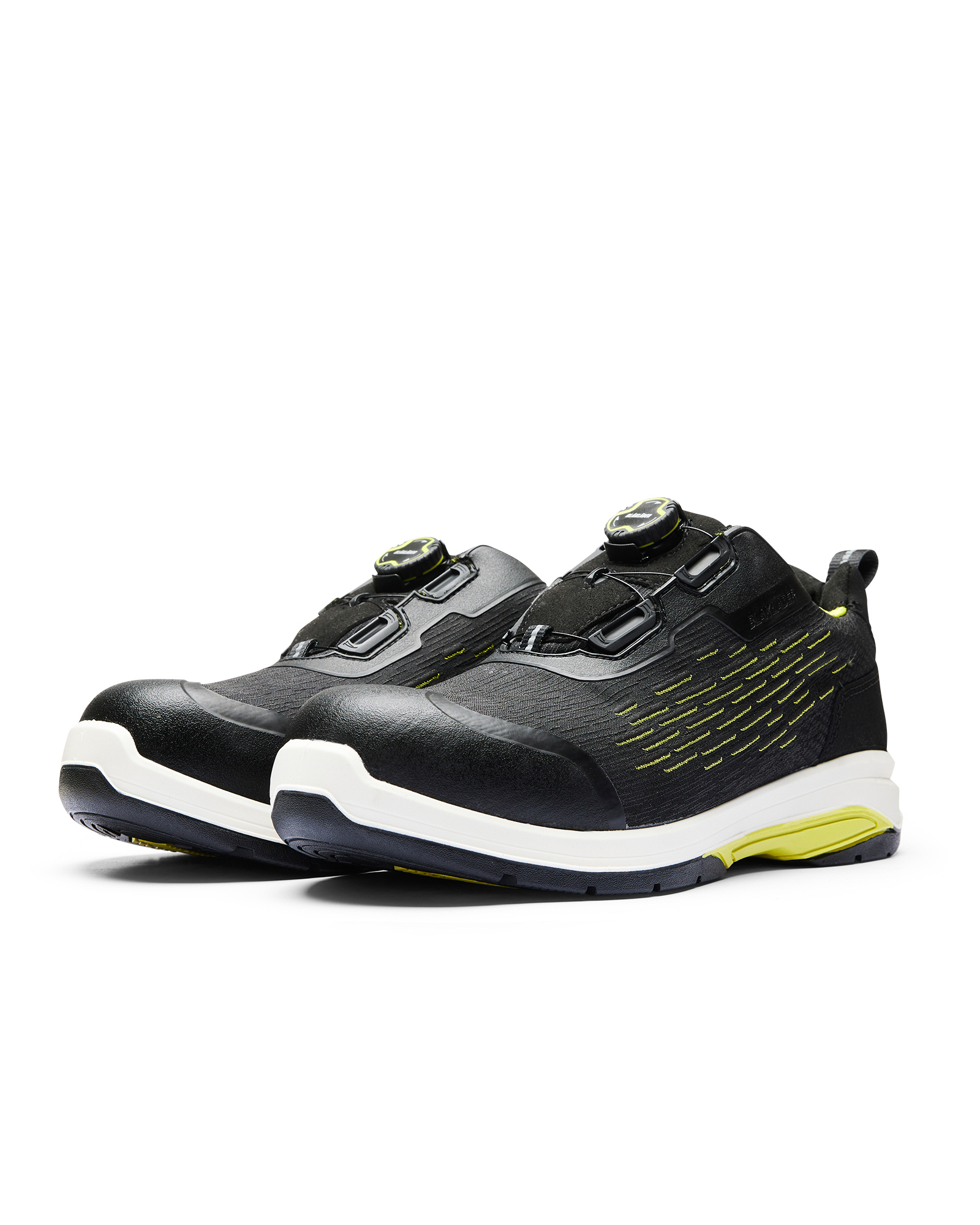 Chaussures de sécurité basses CRADLE Blaklader 2442 Noir/Jaune fluo Blaklader - 244200009933