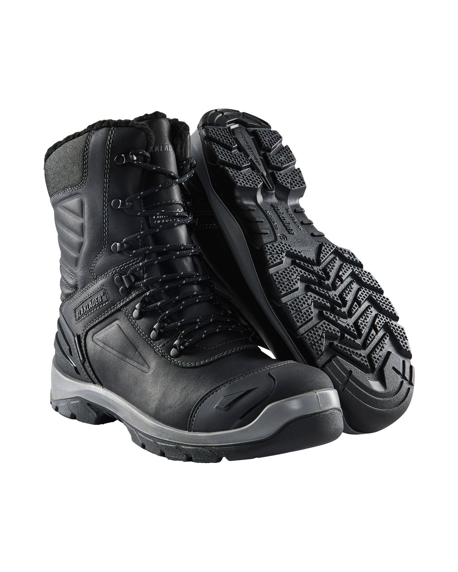 Chaussures de sécurité hautes hiver ELITE Blaklader 2456 Noir/Noir Blaklader - 245600009999