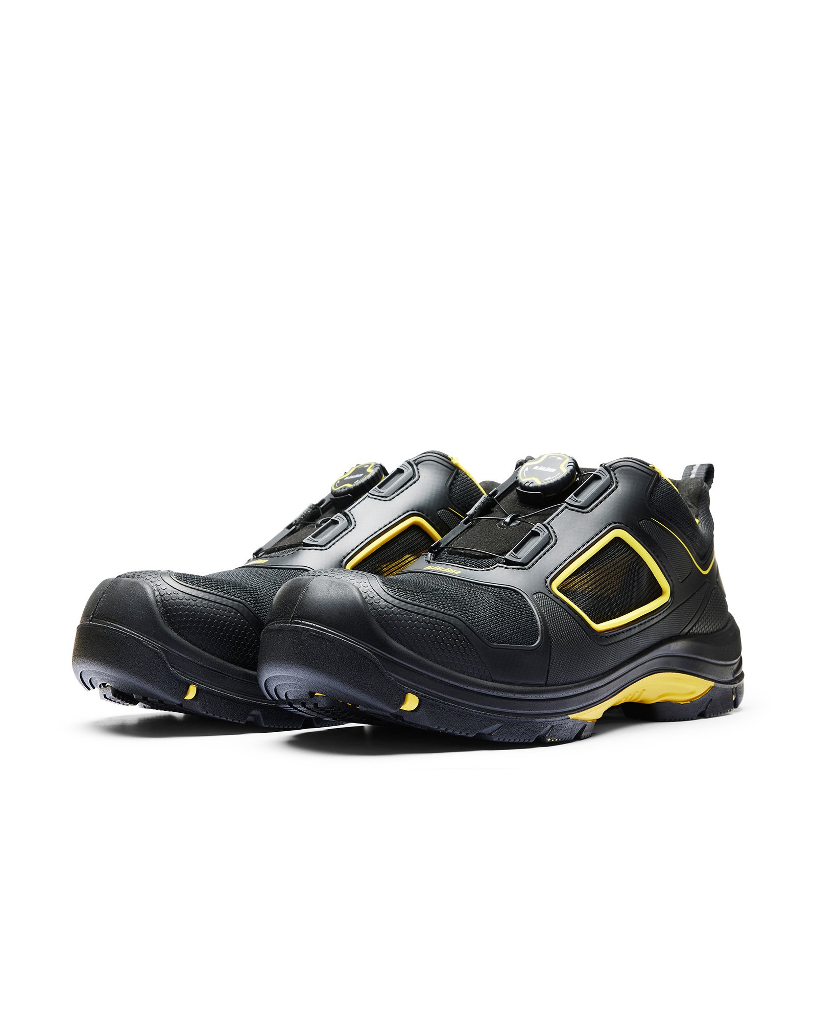 Chaussures de sécurité basses Gecko Blaklader 2472 Noir/Jaune Blaklader - 247200009935