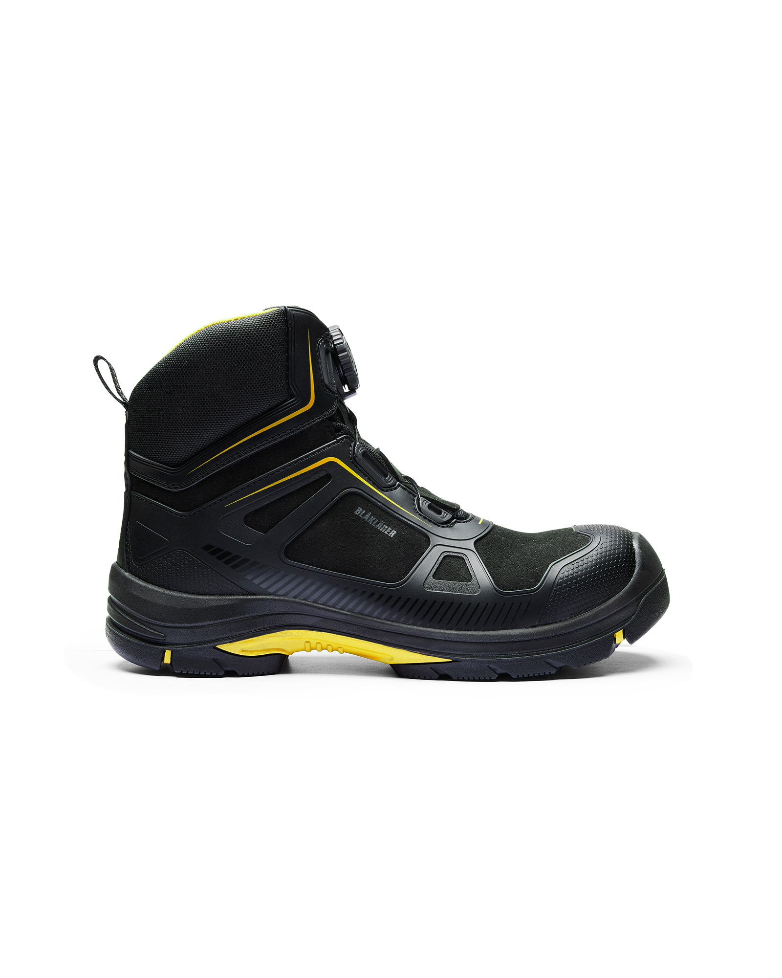 Chaussures de sécurité mi-hautes Gecko Blaklader 2473 Noir/Jaune Blaklader - 247300009935