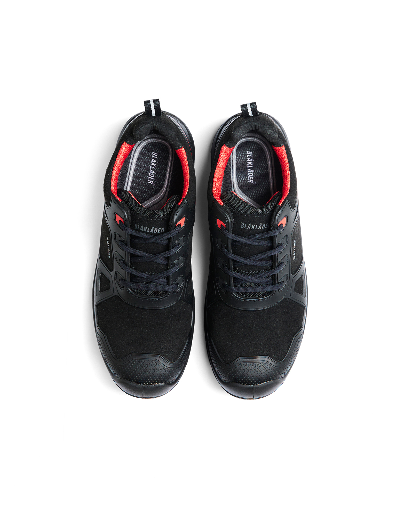 Chaussures de sécurité basses Gecko Blaklader 2475 Noir/Rouge Blaklader - 247500009956