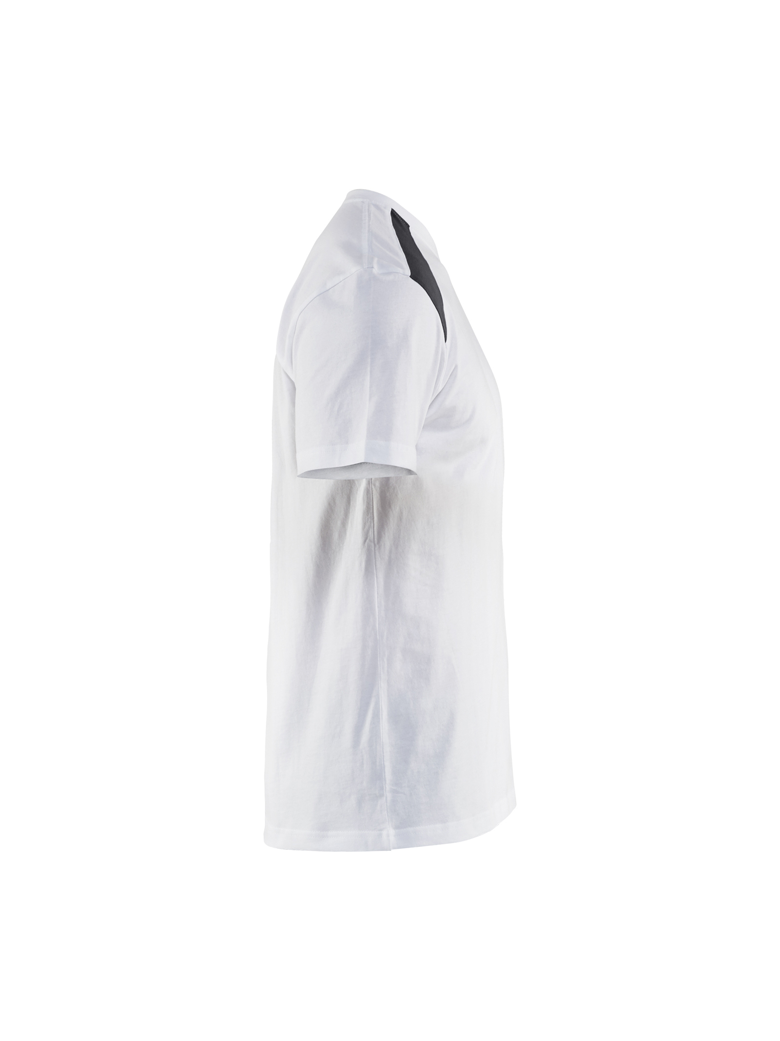 T-shirt bicolore Blåkläder 3379 Blanc/Gris foncé Blaklader - 337910421098