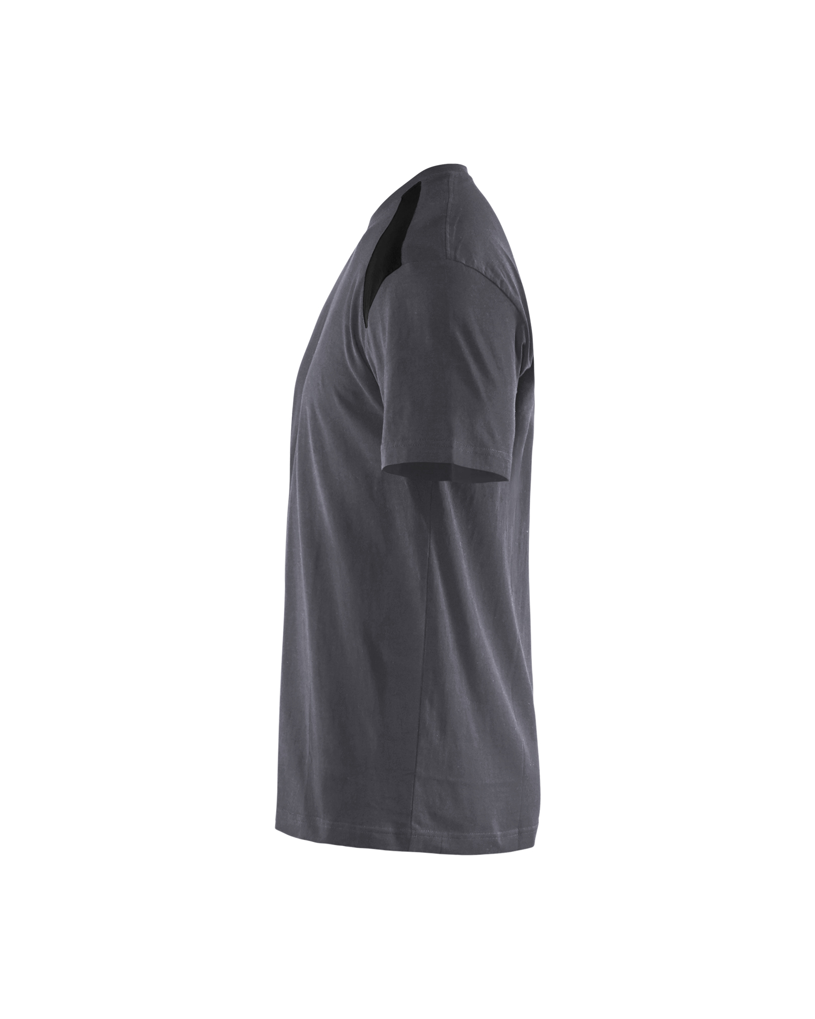 T-shirt bicolore Blåkläder 3379 Gris moyen/Noir Blaklader - 337910429699